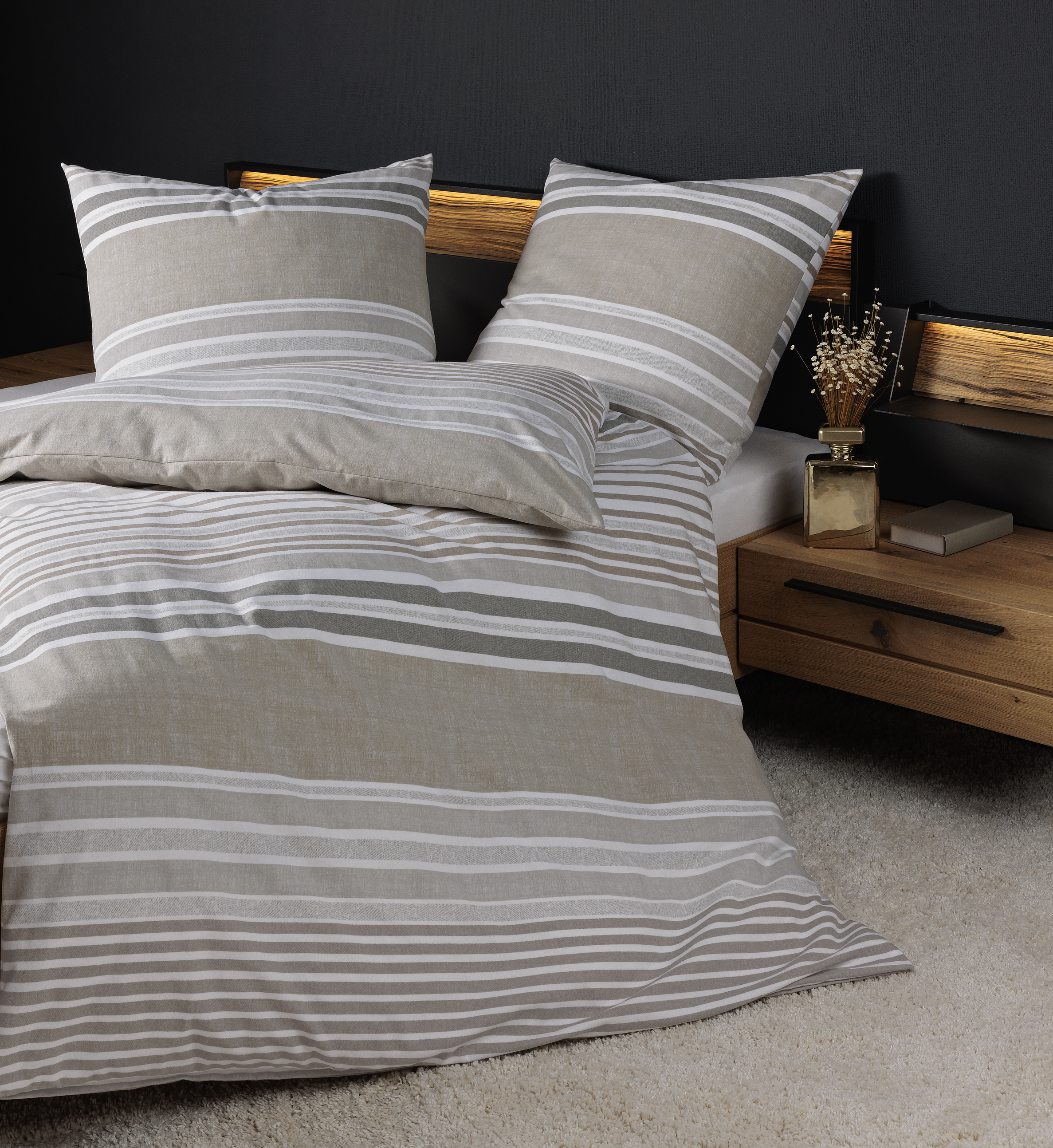 Bettwäsche PALERMO Mako-Satin