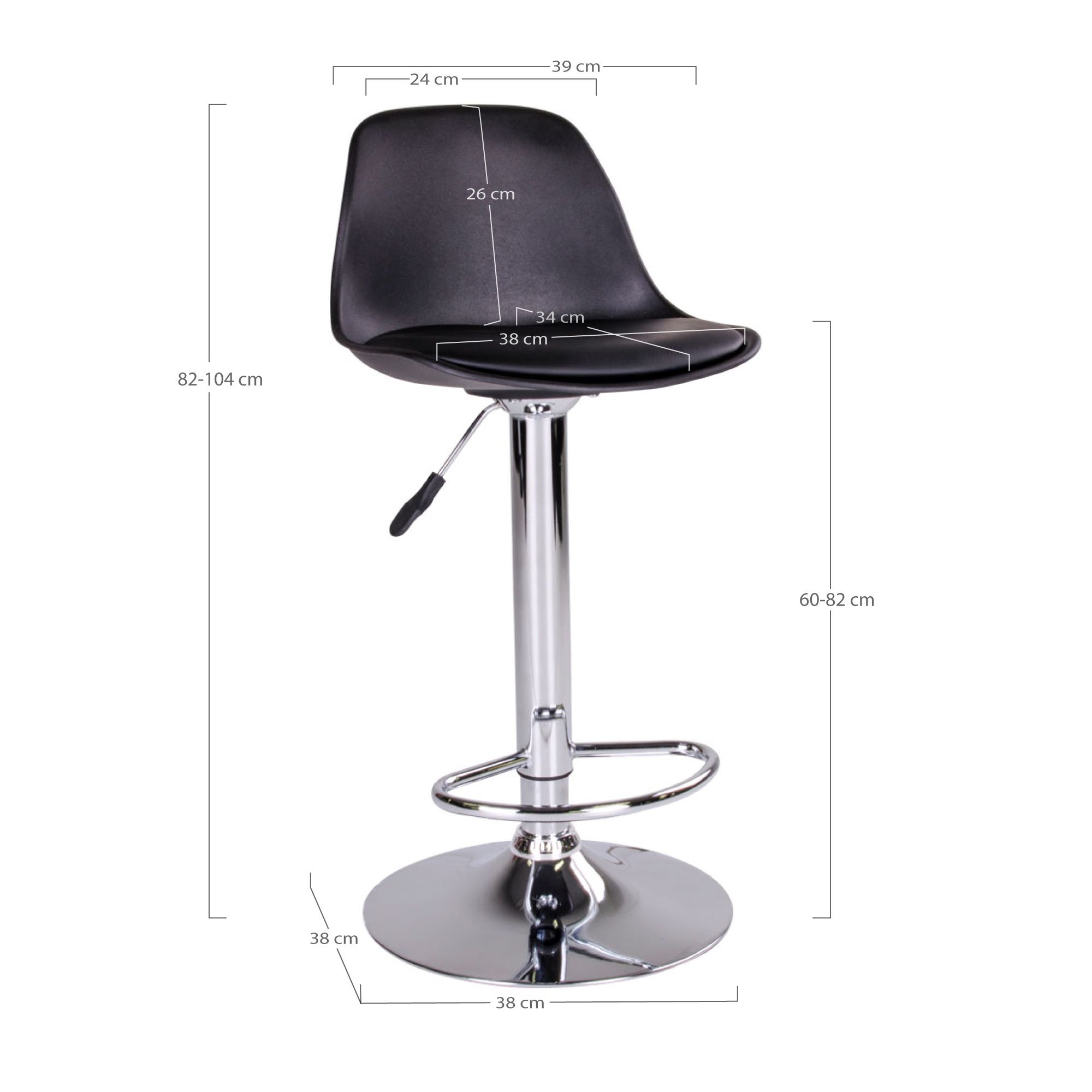 Barhocker 2er-Set TRONDHEIM