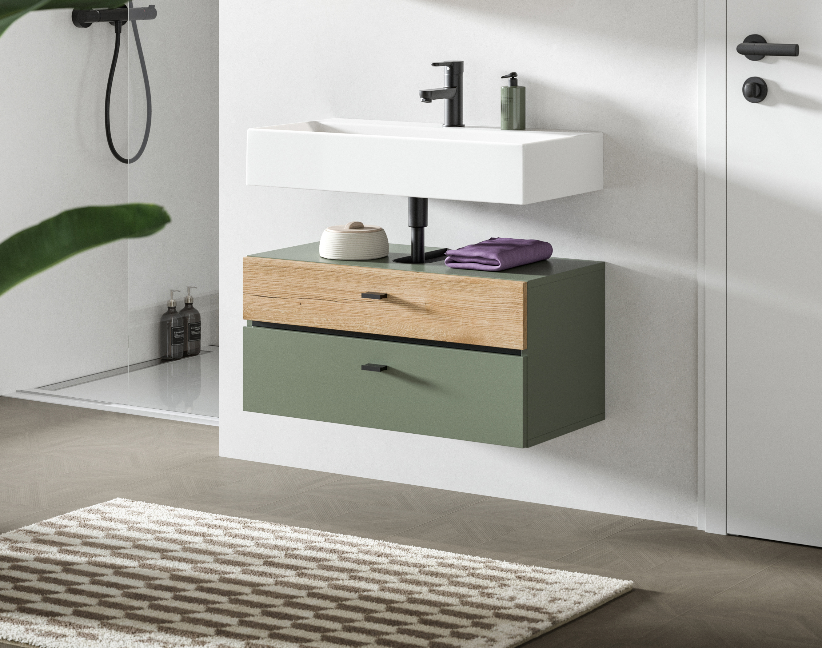 Waschbeckenunterschrank AQUA