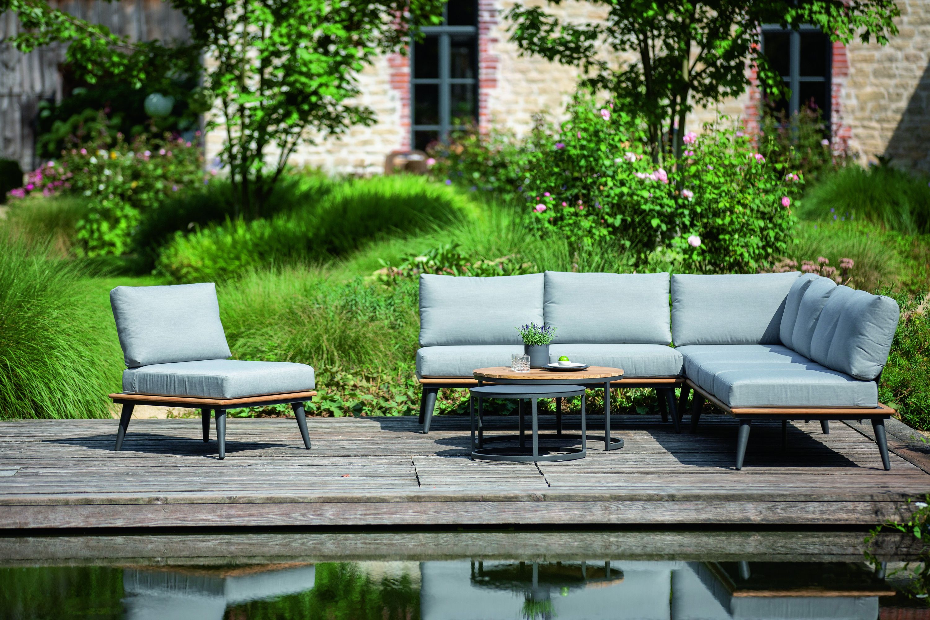 Gartensofa 2-Sitzer Serra