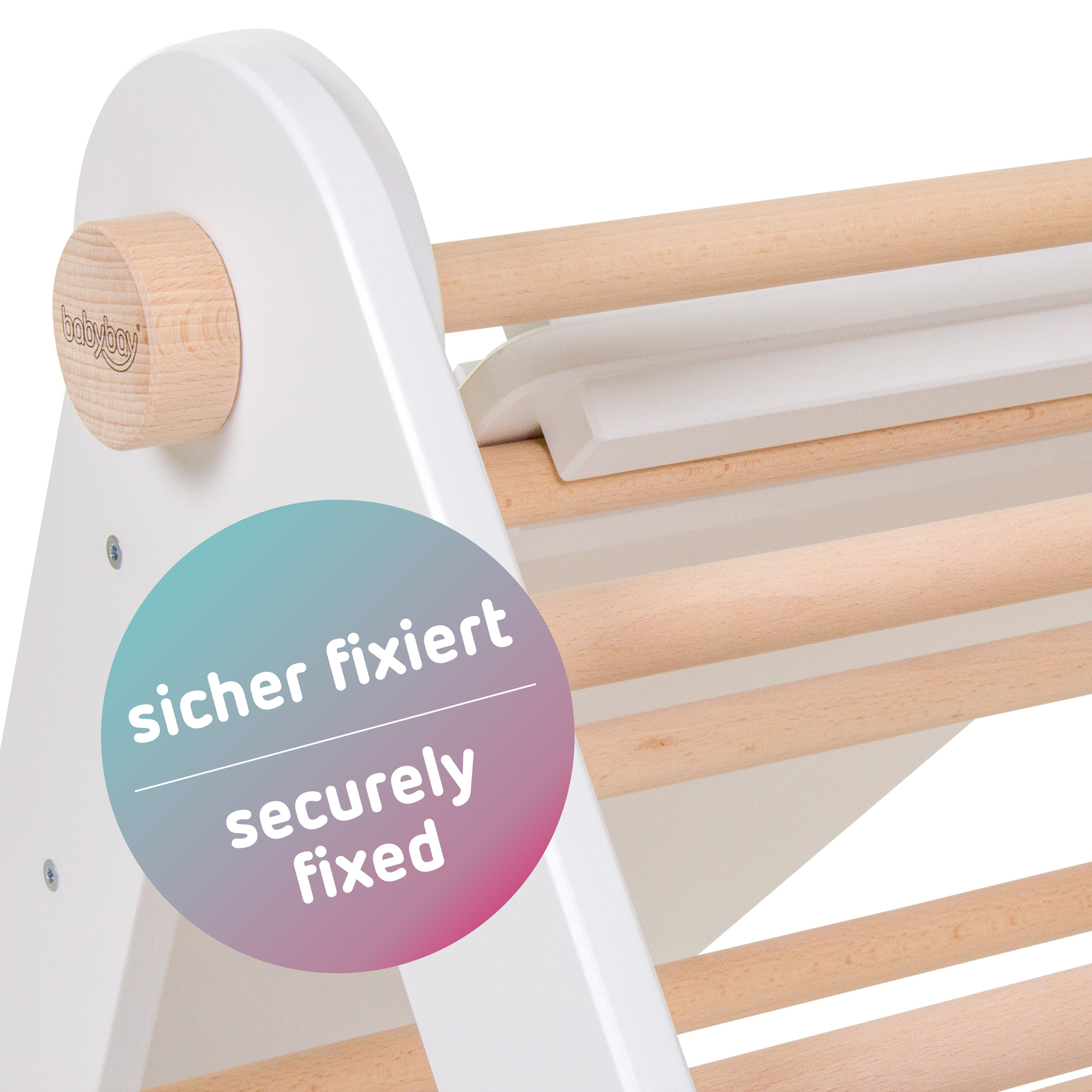 Kletterleiter und Rutsche