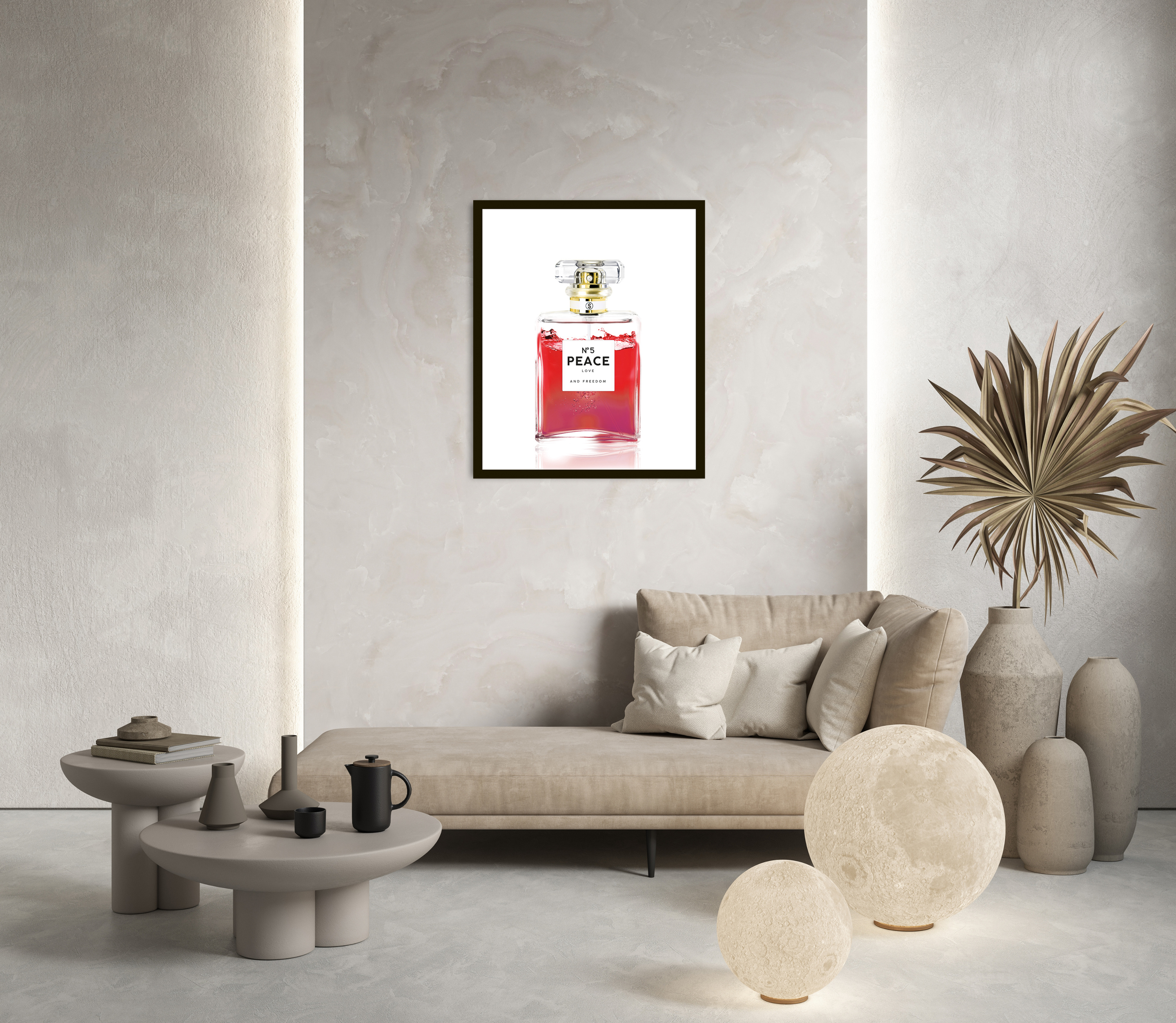Kunstdruck Parfum Bottle