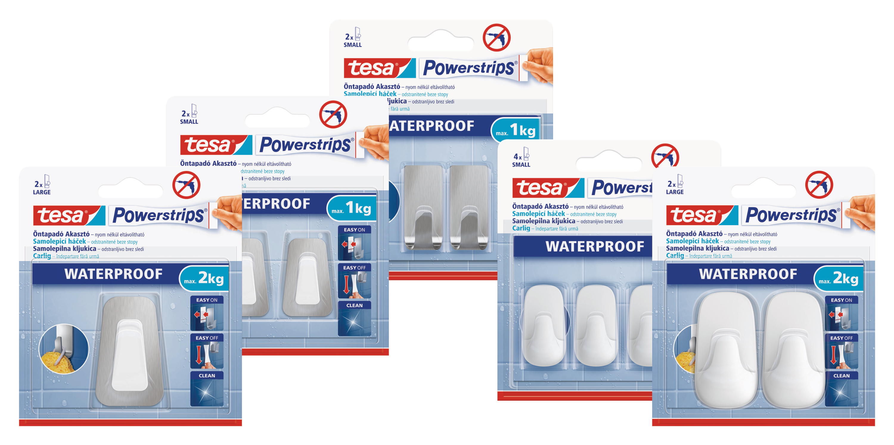 Haken tesa POWERSTRIPS