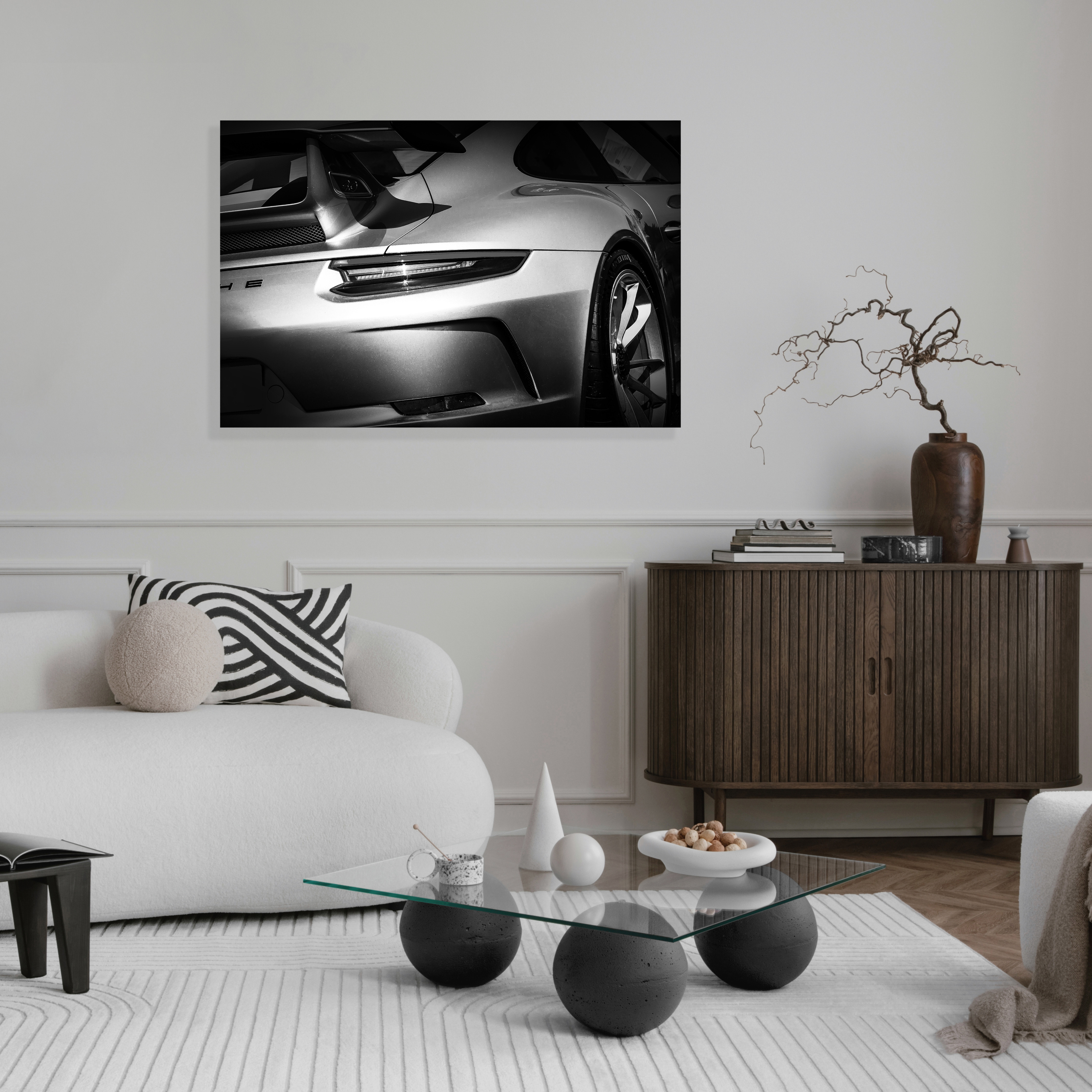 Alu-Dibond Bild Abstrakte Cars
