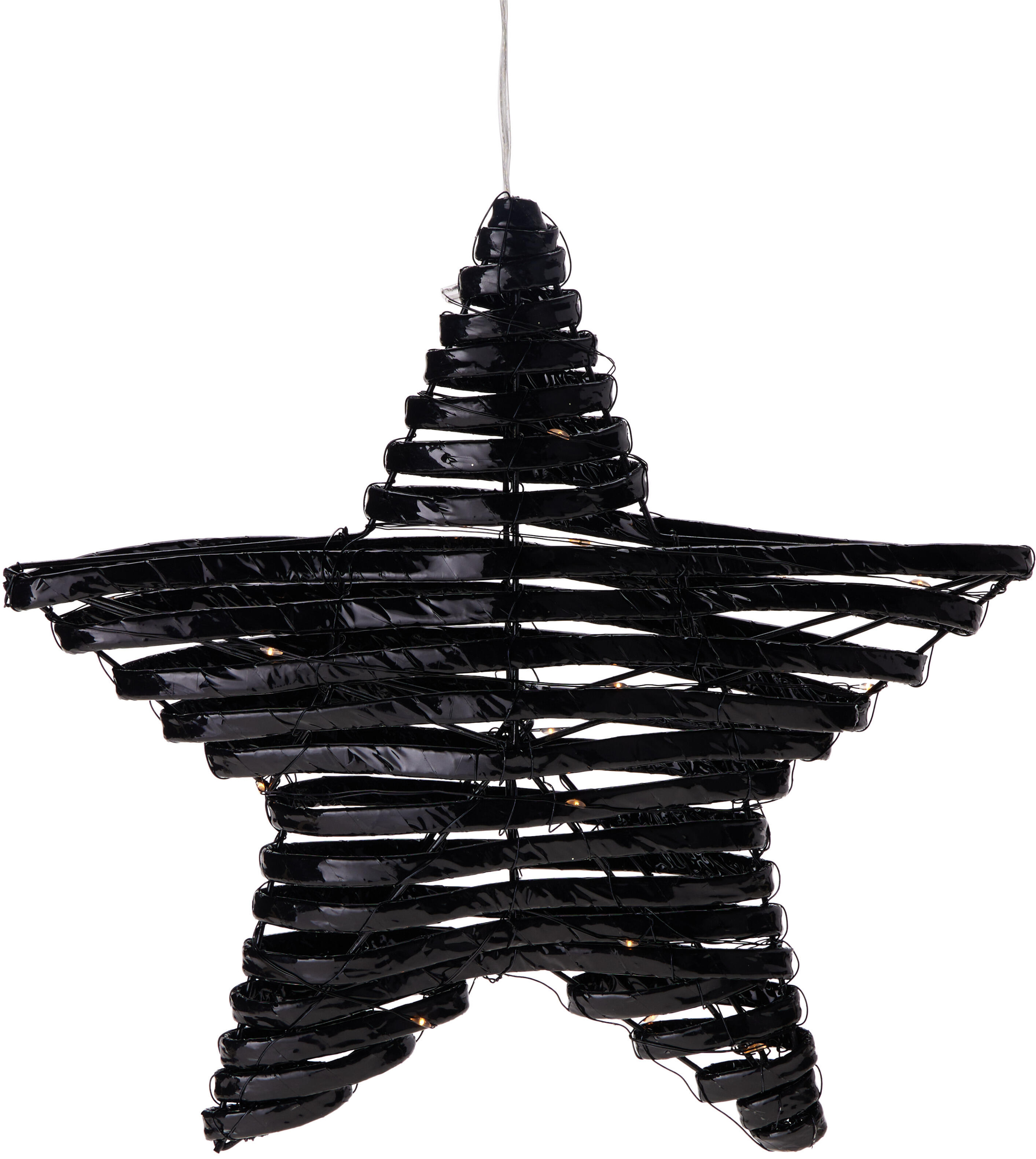 Dekoobjekt LED STAR schwarz