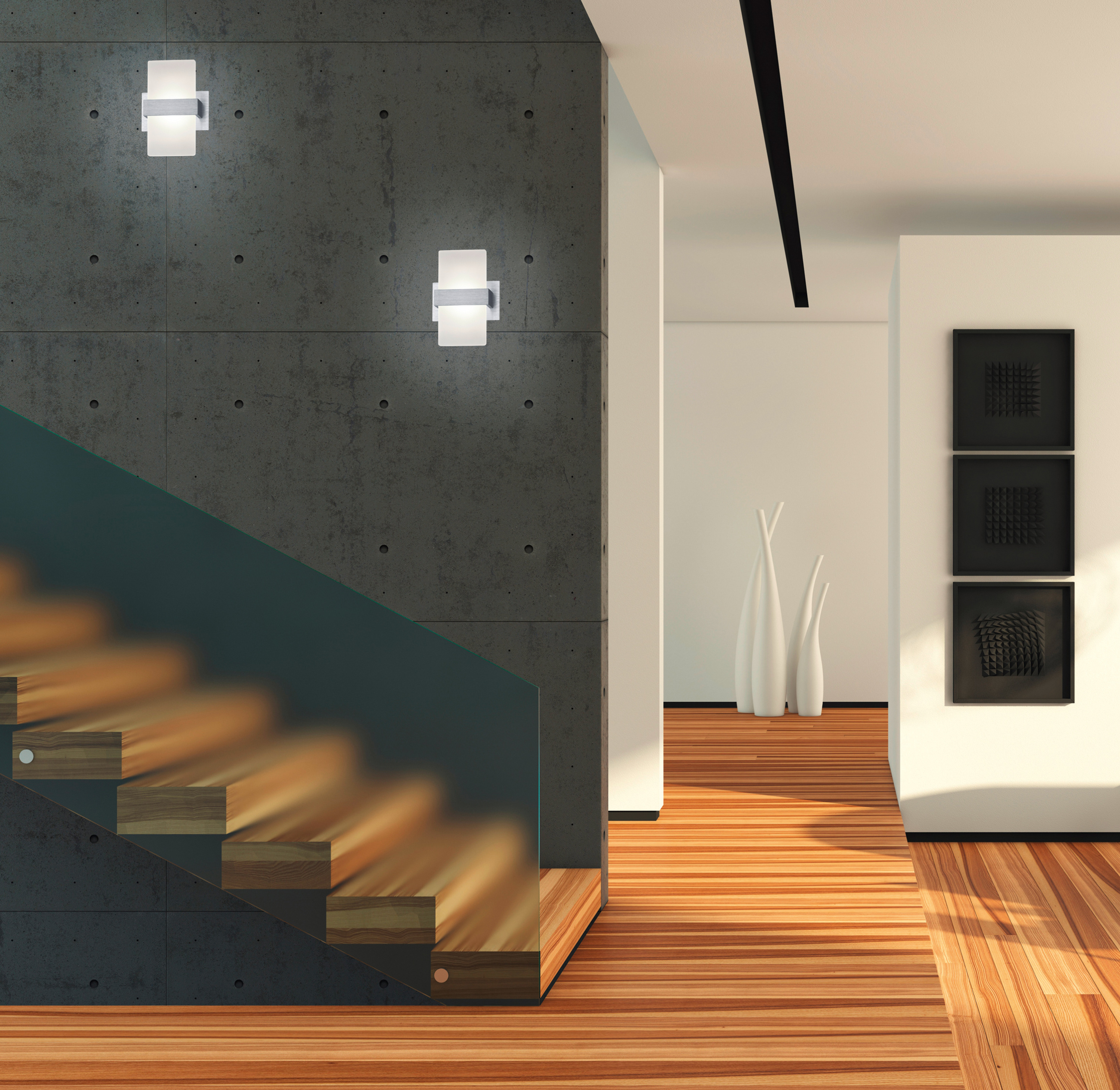 LED-Wandleuchte PLATON