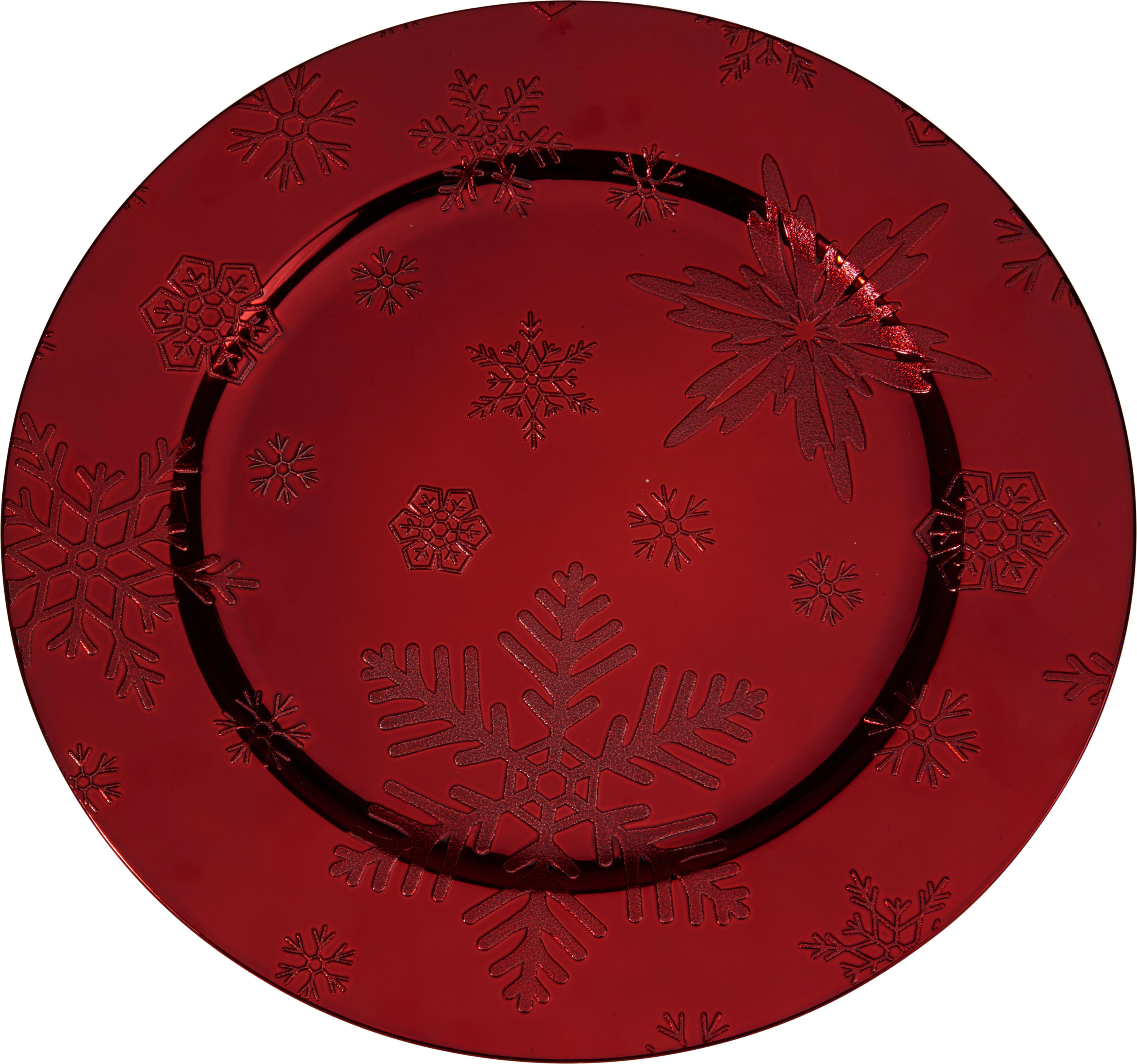 Platzteller HOLLY rot