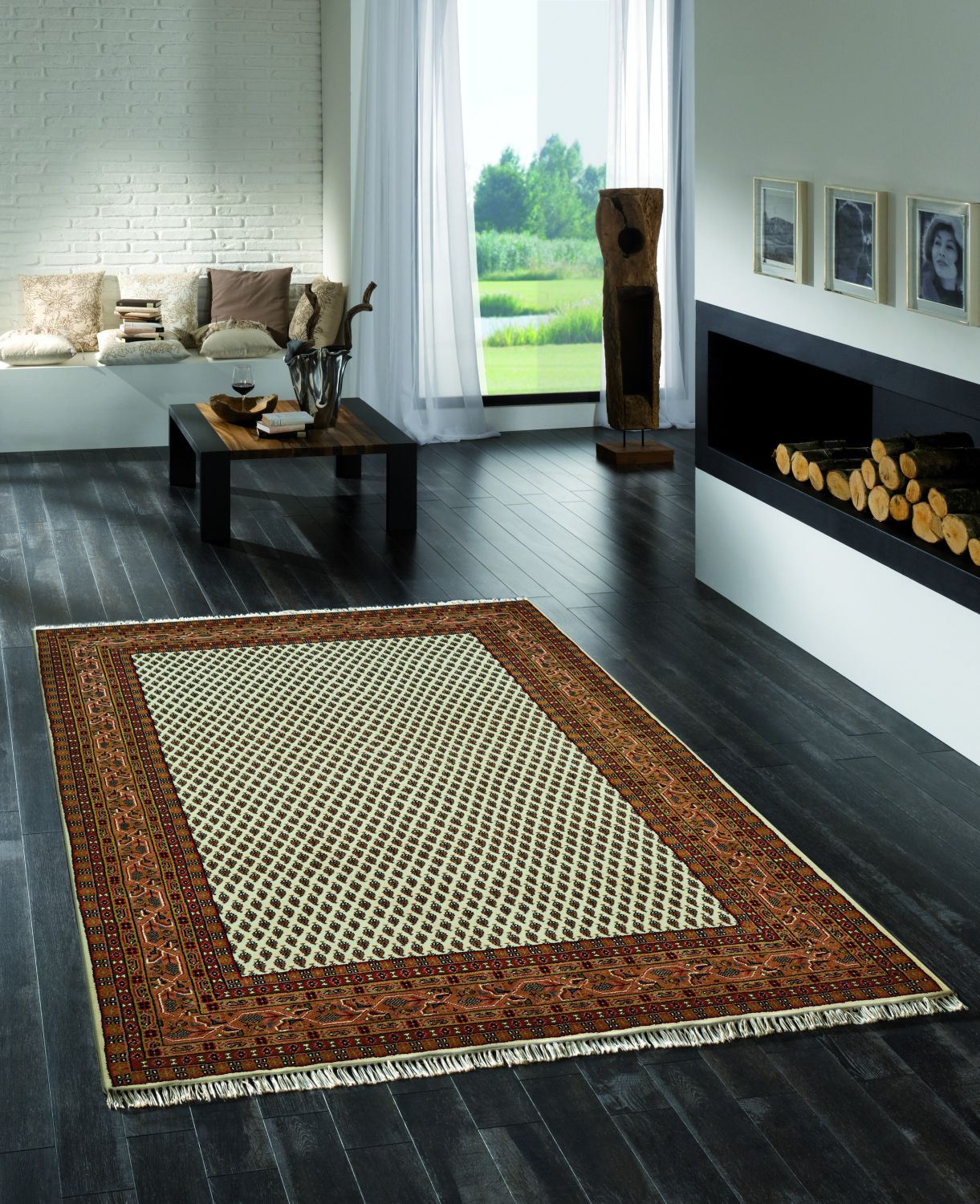 Teppich BIKANER Mir beige