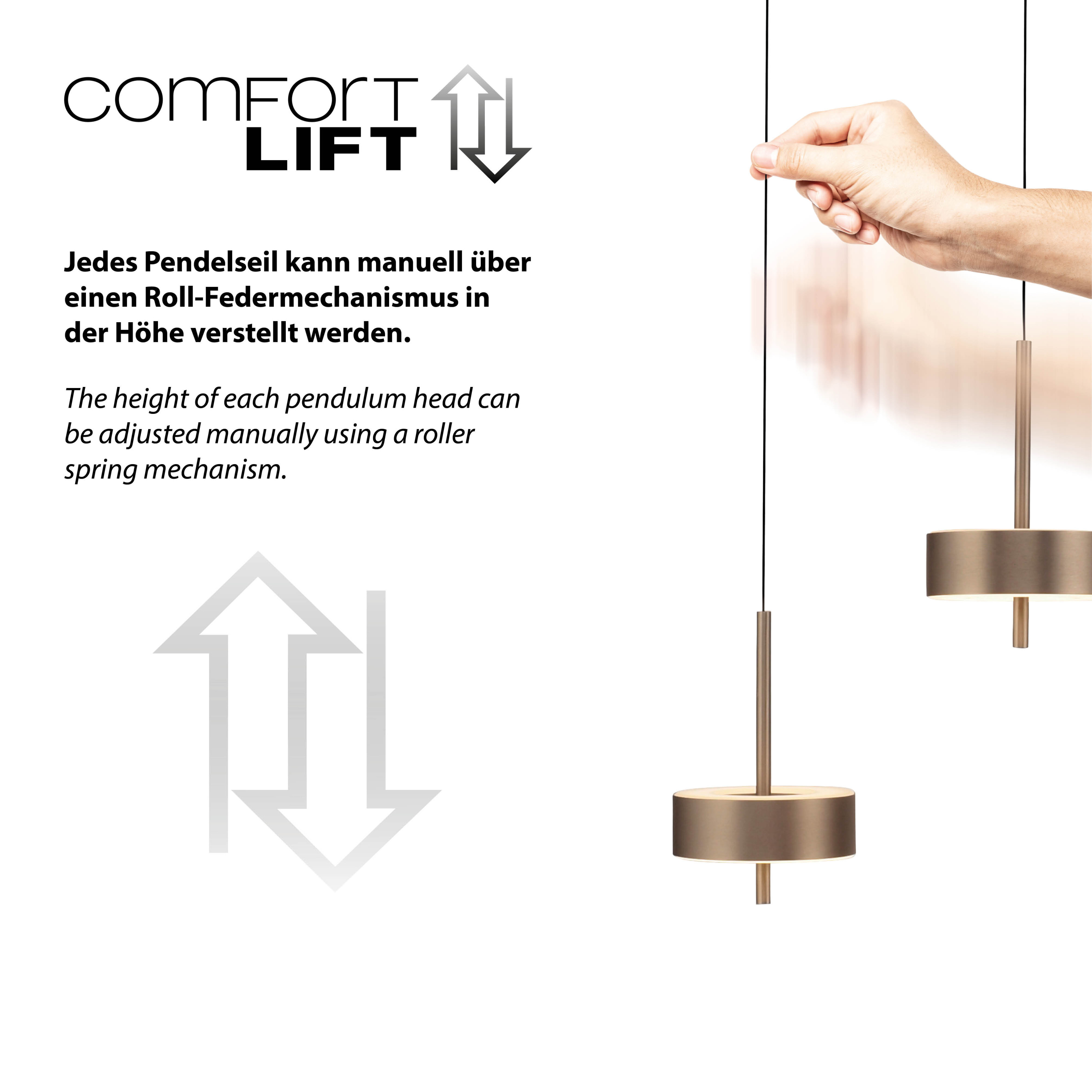 Pendelleuchte Q-ROTATE