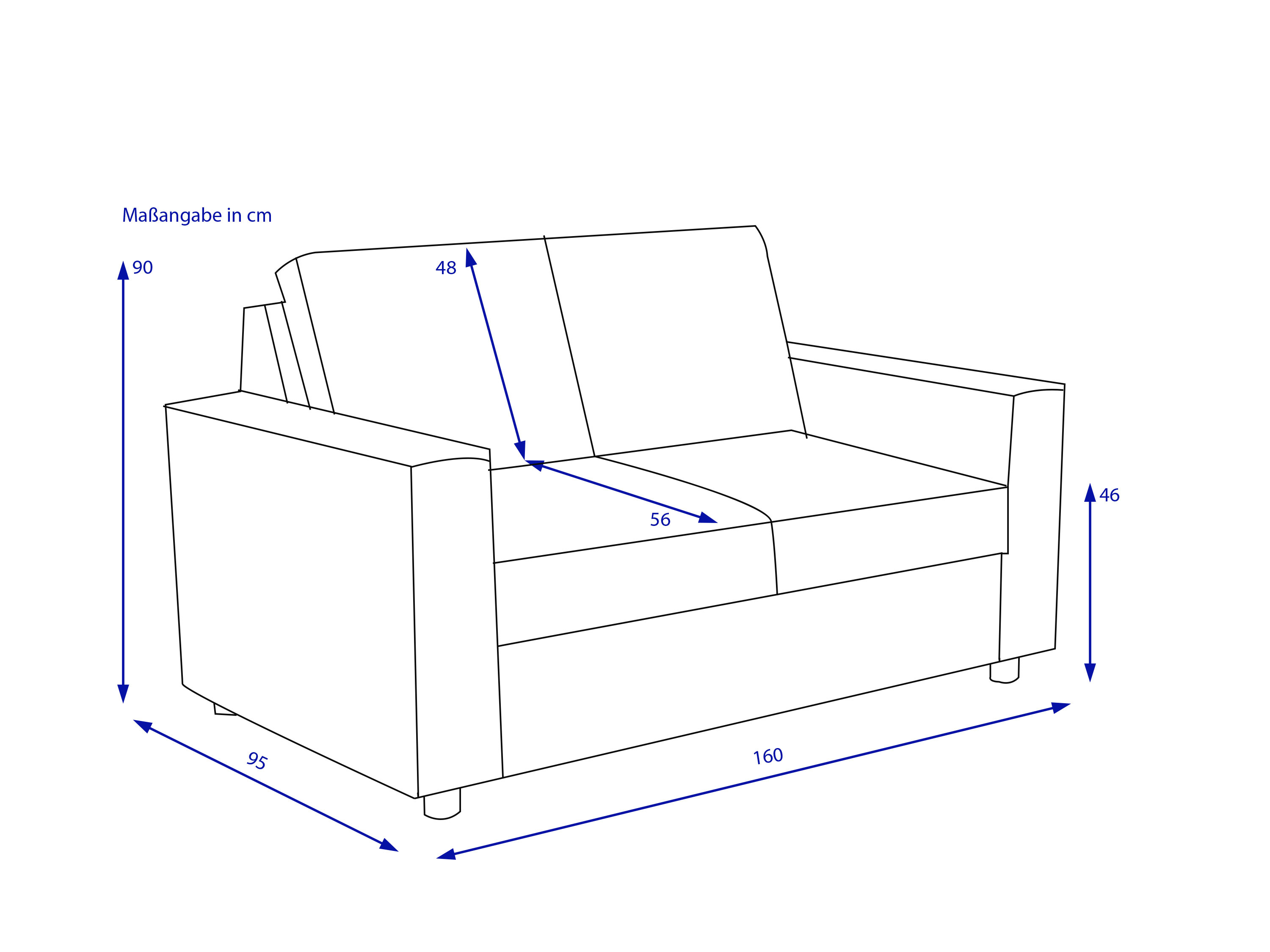 Schlafsofa vito SYSTEMO TREND