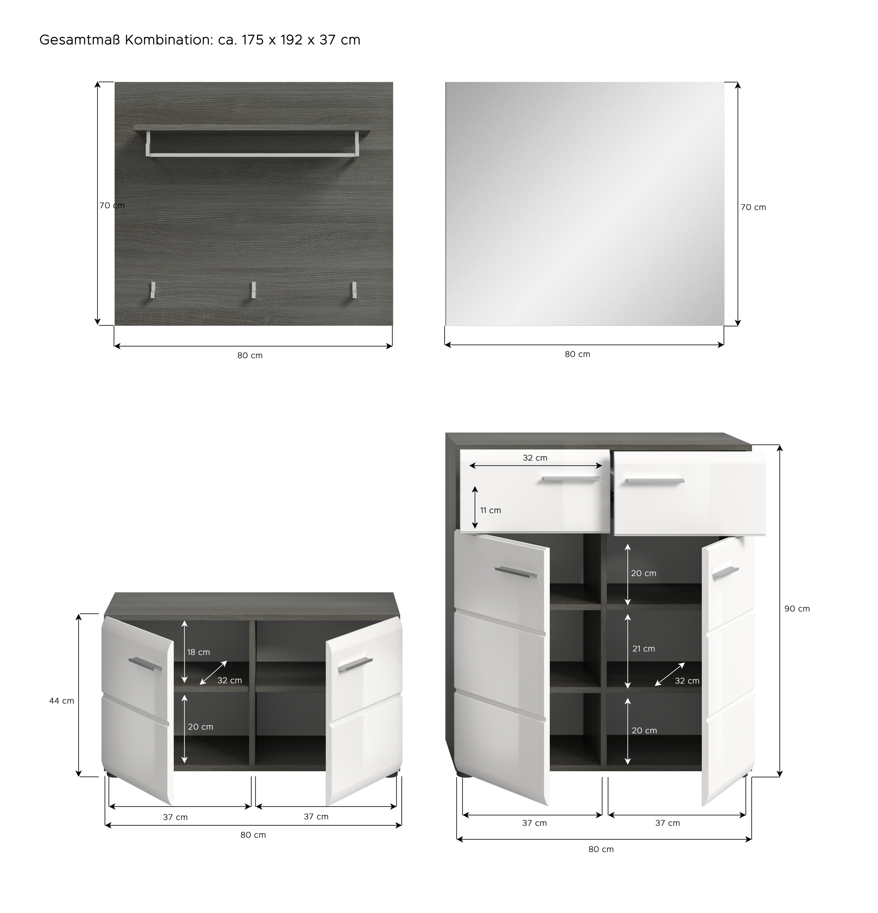 Garderobe SALSA