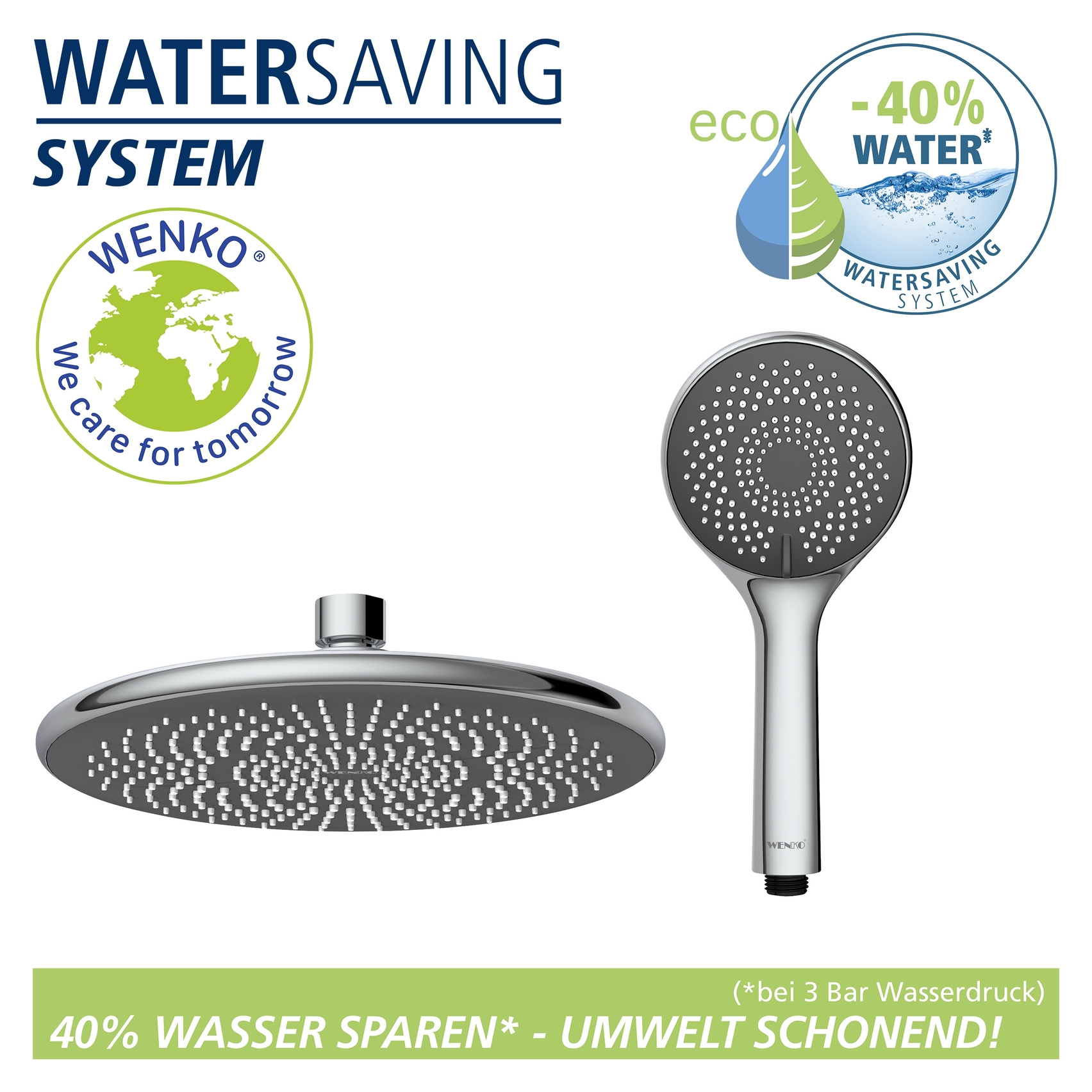 Duschsystem WATERSAVING