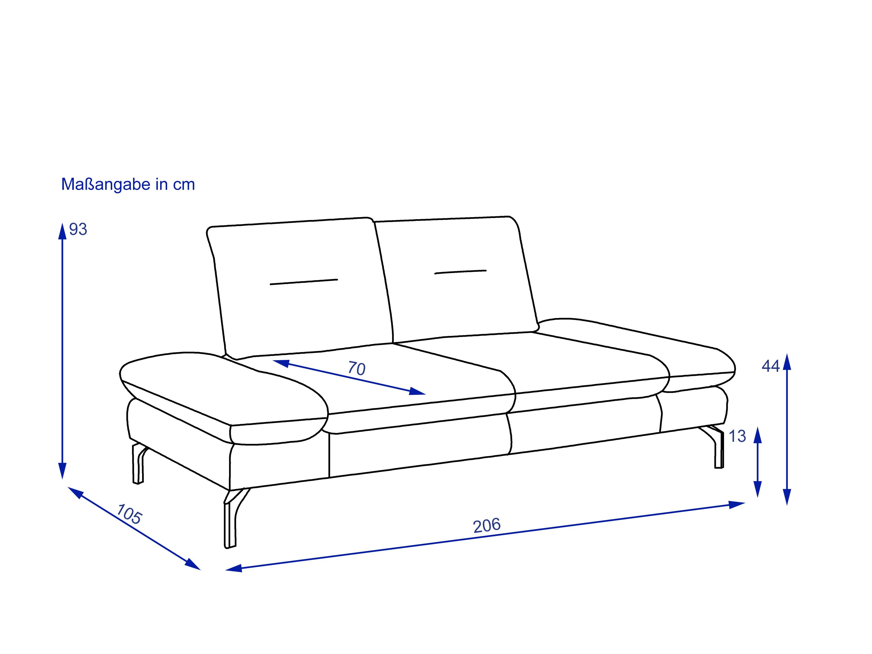 Sofa 2 Sitzer PACIFIC