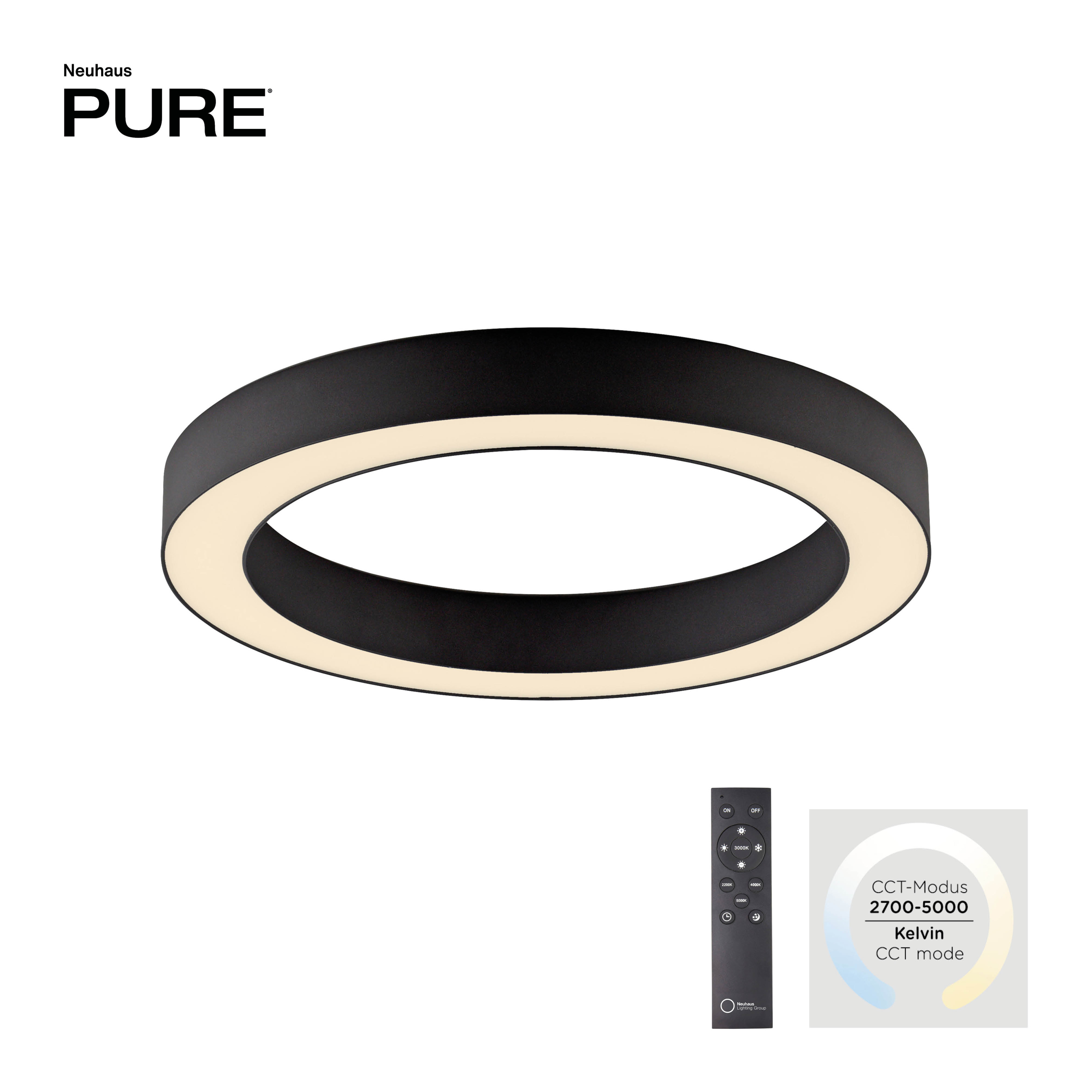 Deckenleuchte PURE LINES ROUND