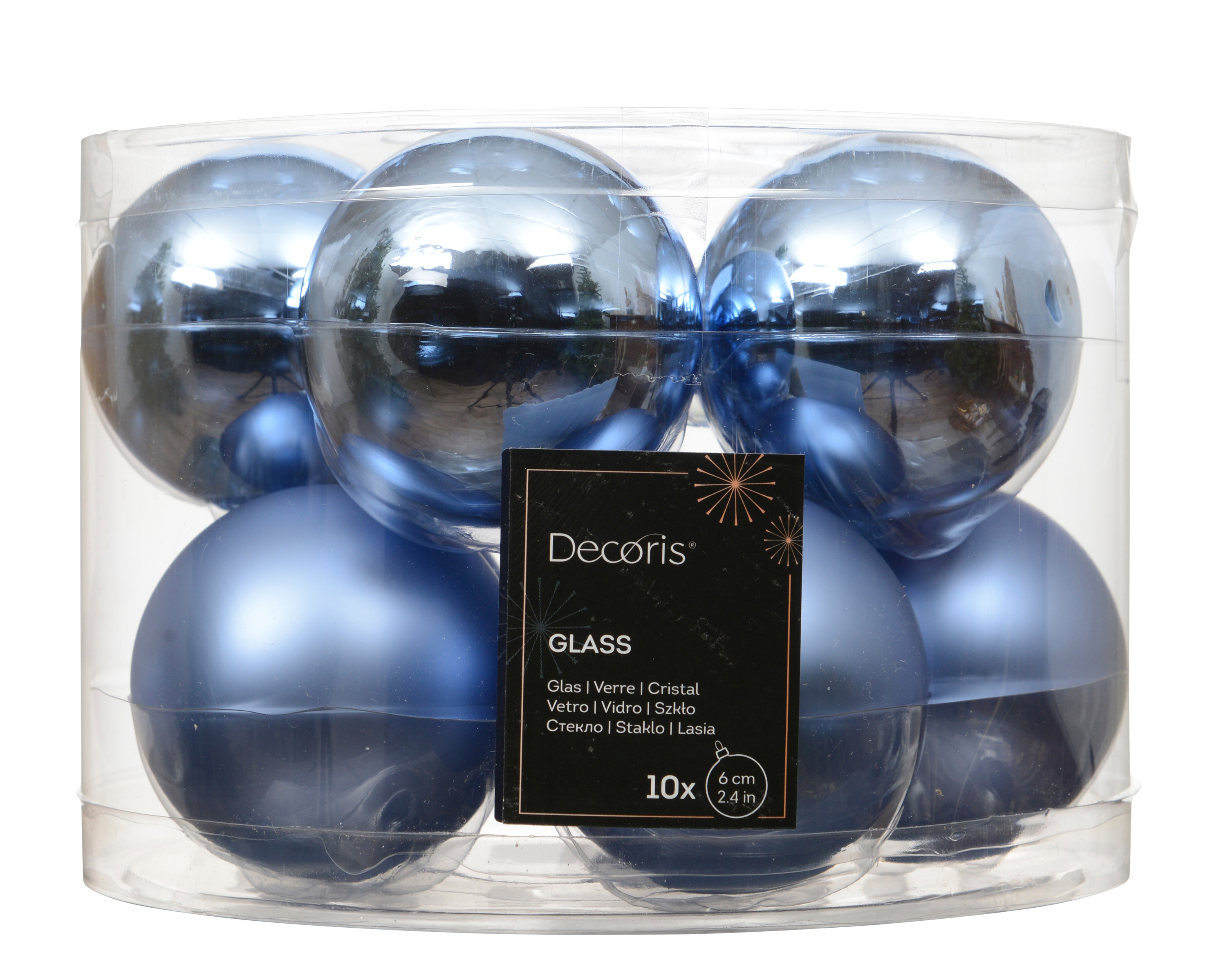 Weihnachtskugel-Box DÄMMERUNGSBLAU
