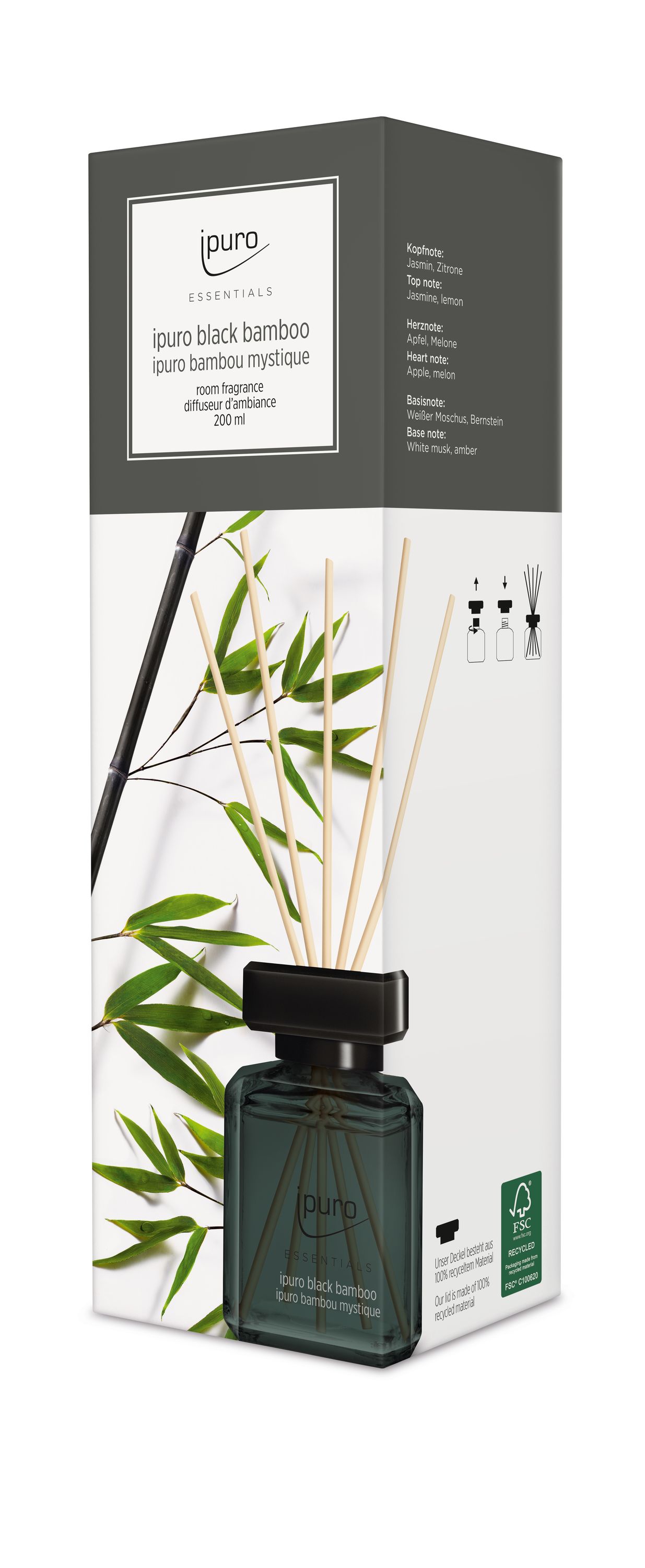 Raumduft ipuro BLACK BAMBOO