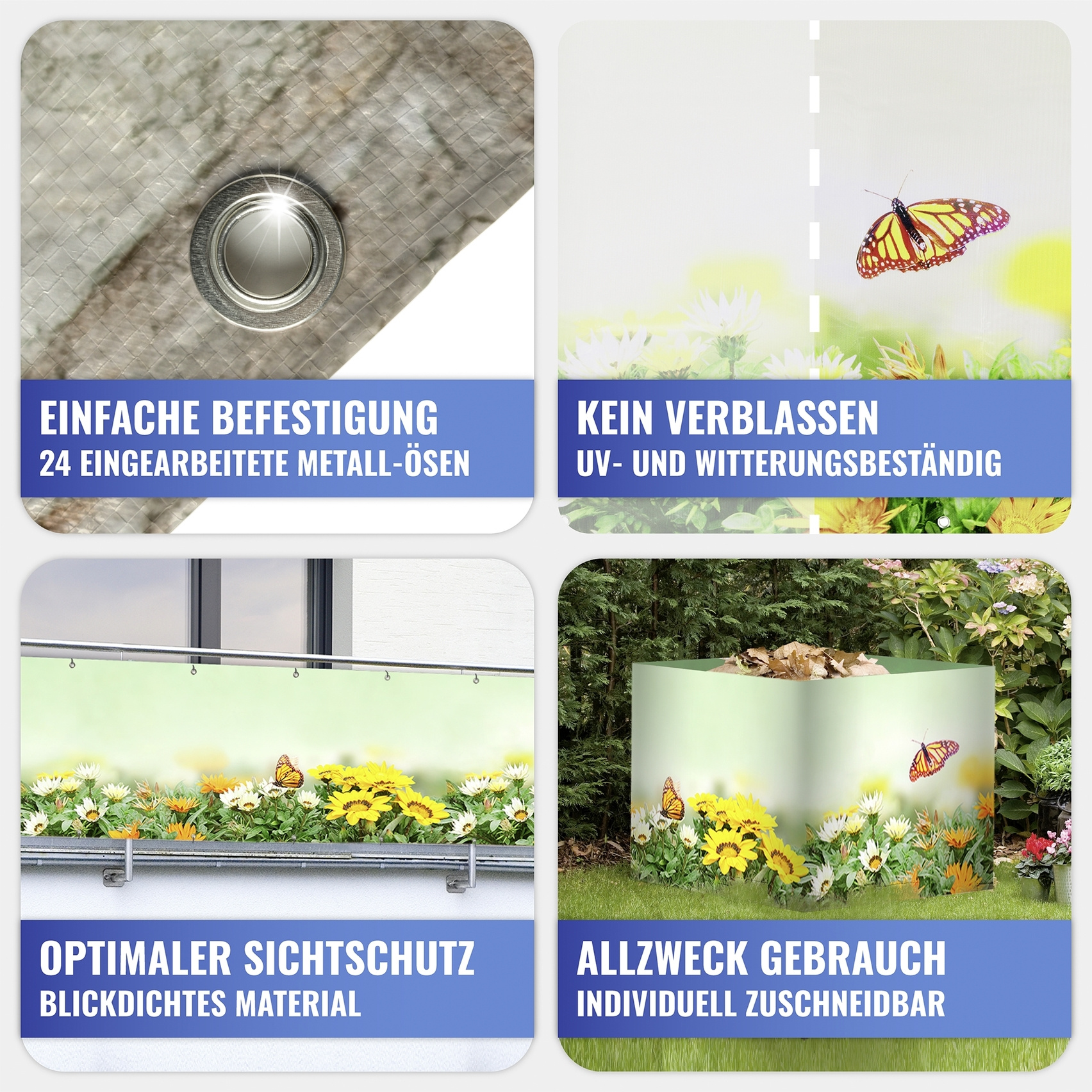 Balkon-Sichtschutz