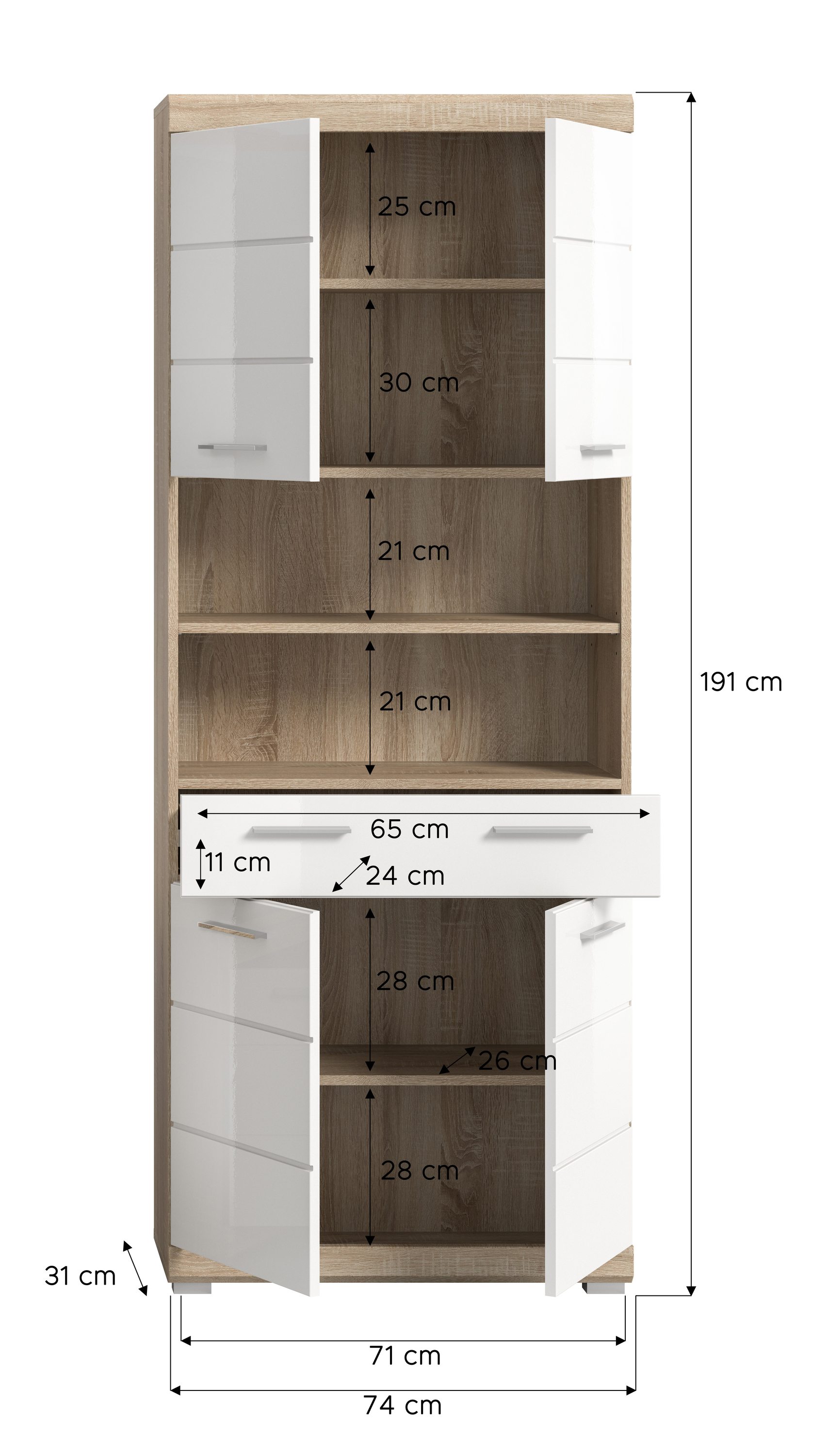 Hochschrank LAMBADA