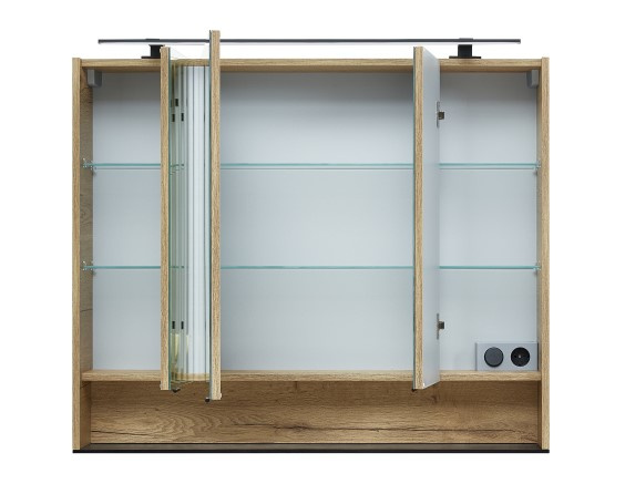 Spiegelschrank Aquarell BORDEAUX