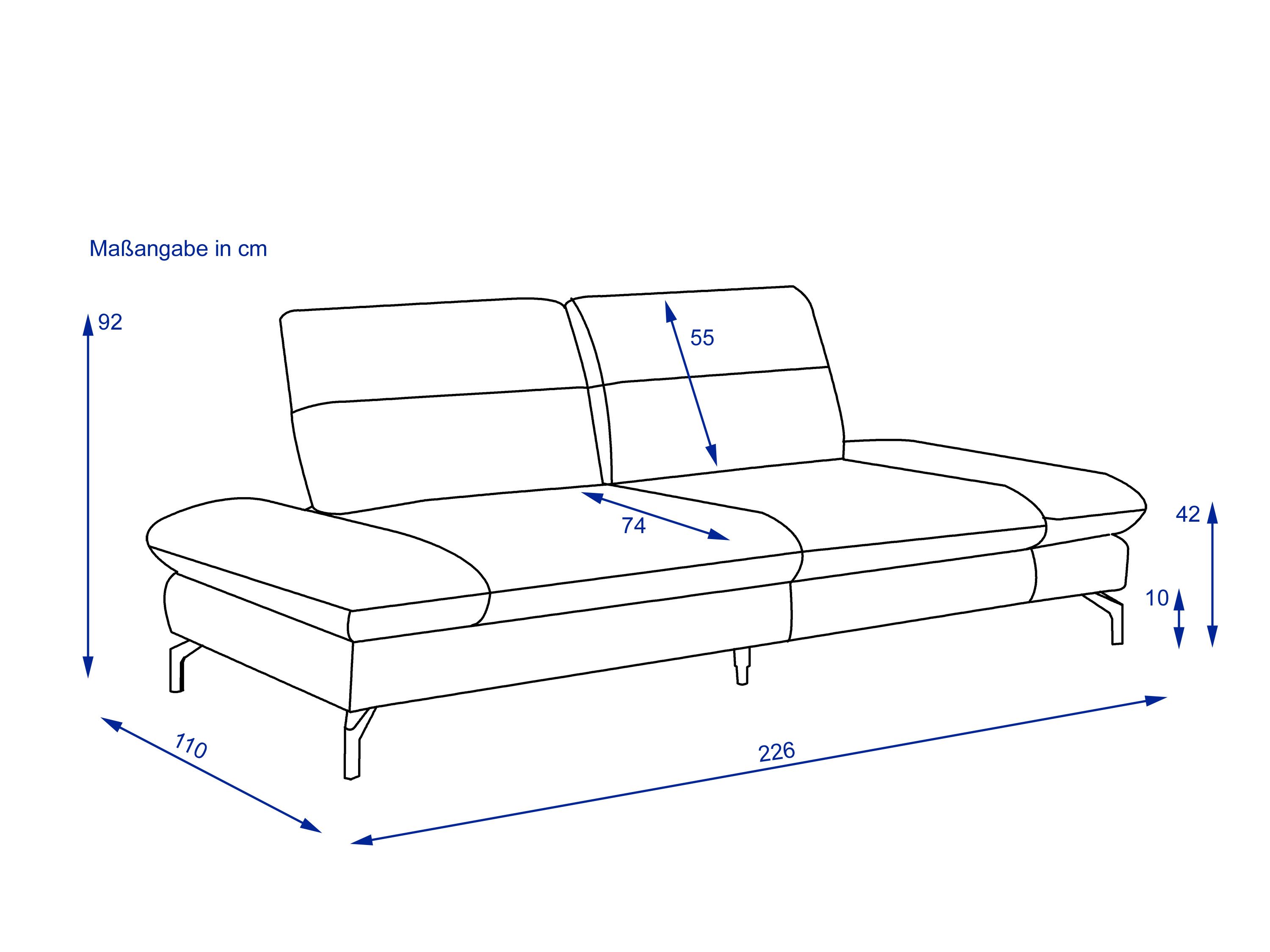 Sofa 2,5-Sitzer PACIFIC