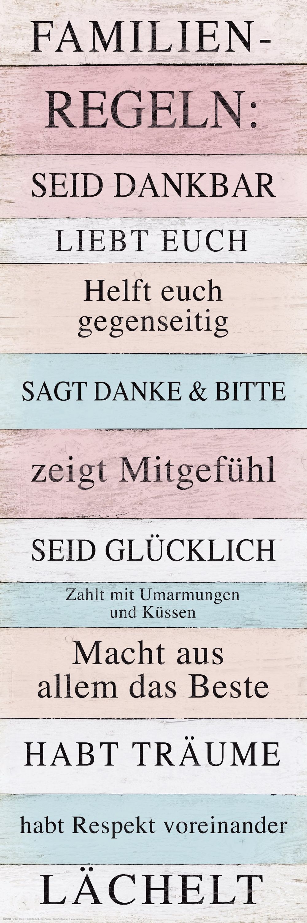 Bild FAMILIENREGELN