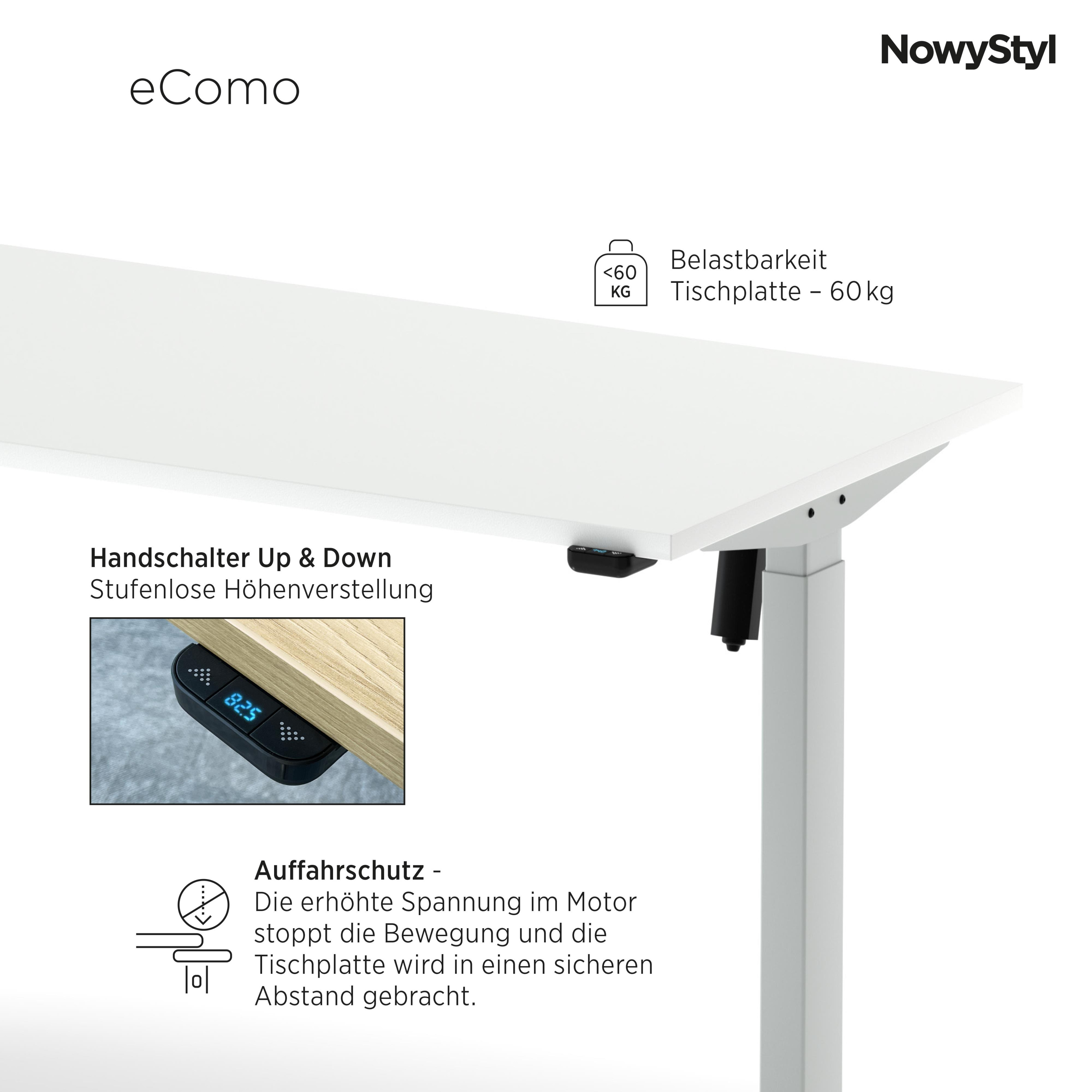 Elektroschreibtisch eCOMO