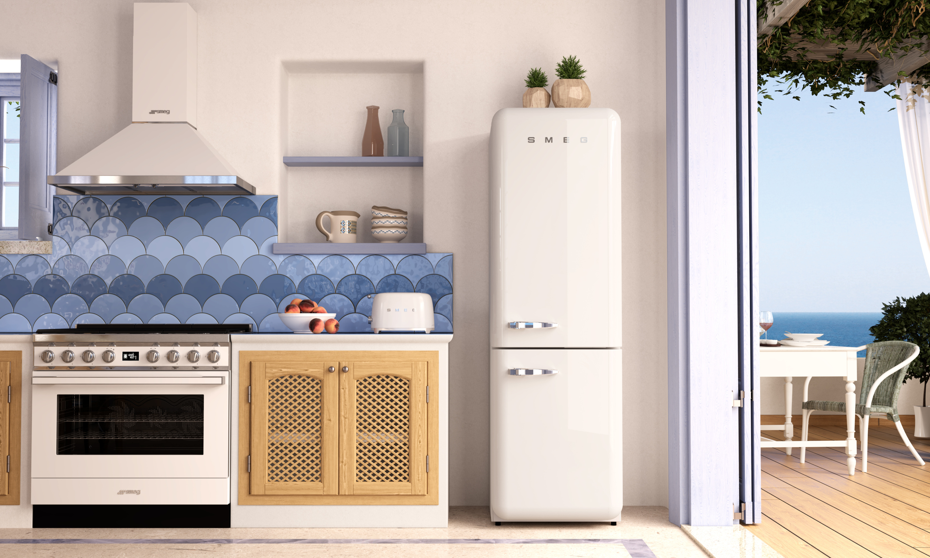 Toaster Kompakt smeg