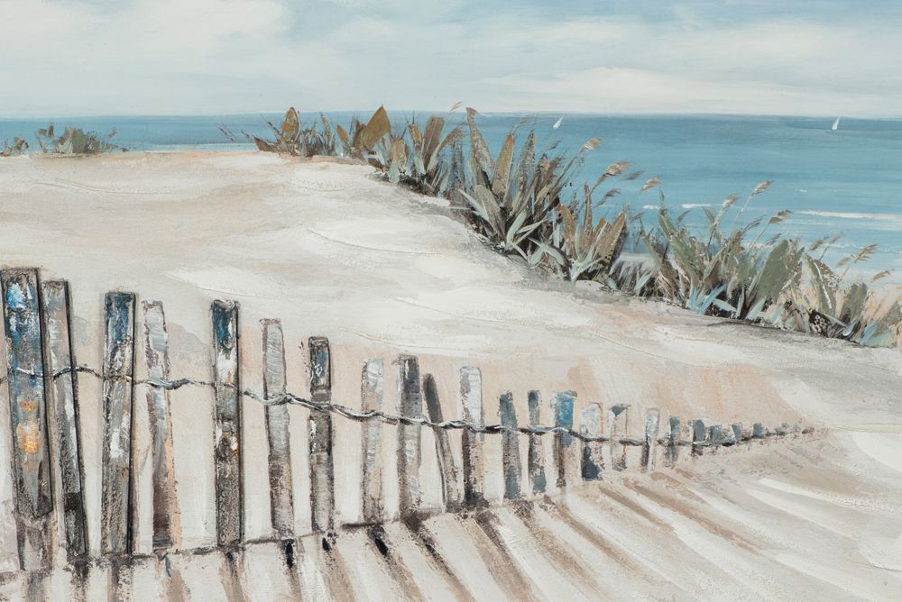 Gemälde SPAZIERGANG ZUM STRAND