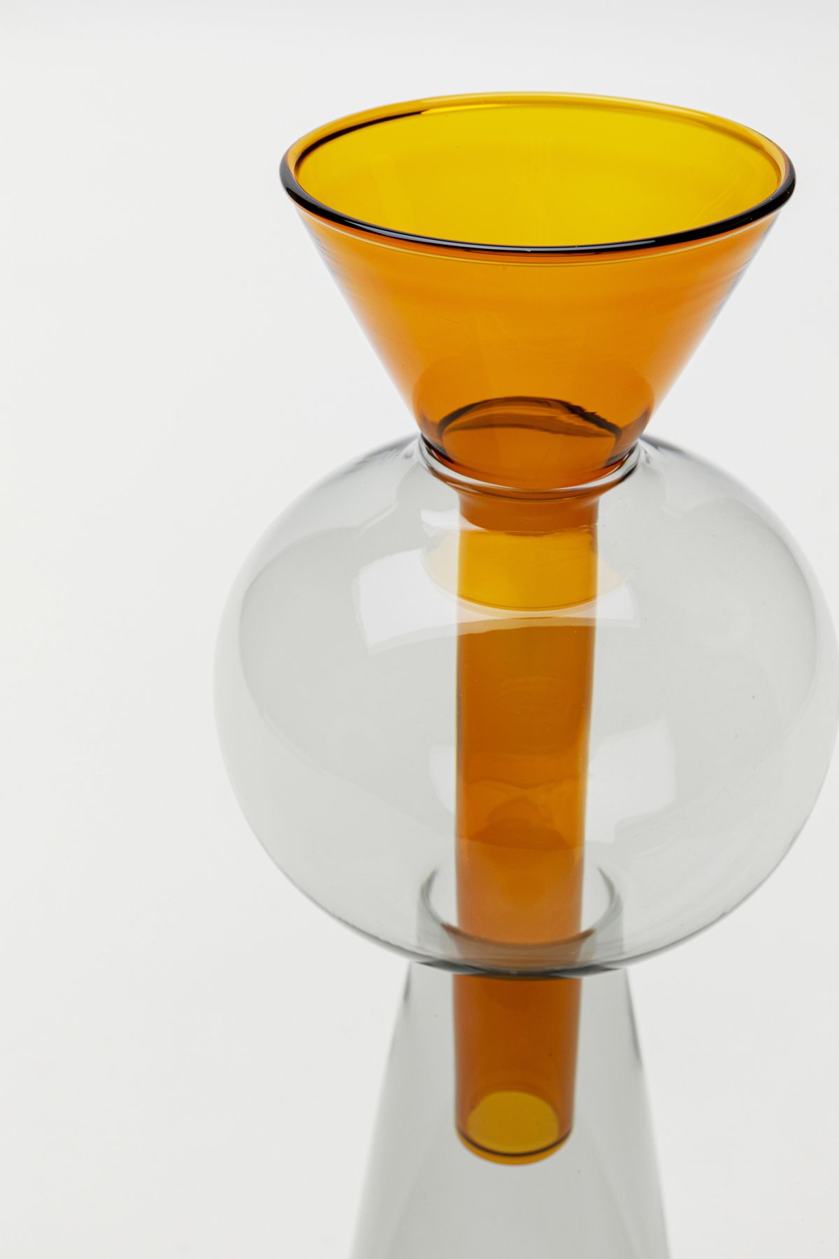Vase 2-tlg AMORE orange