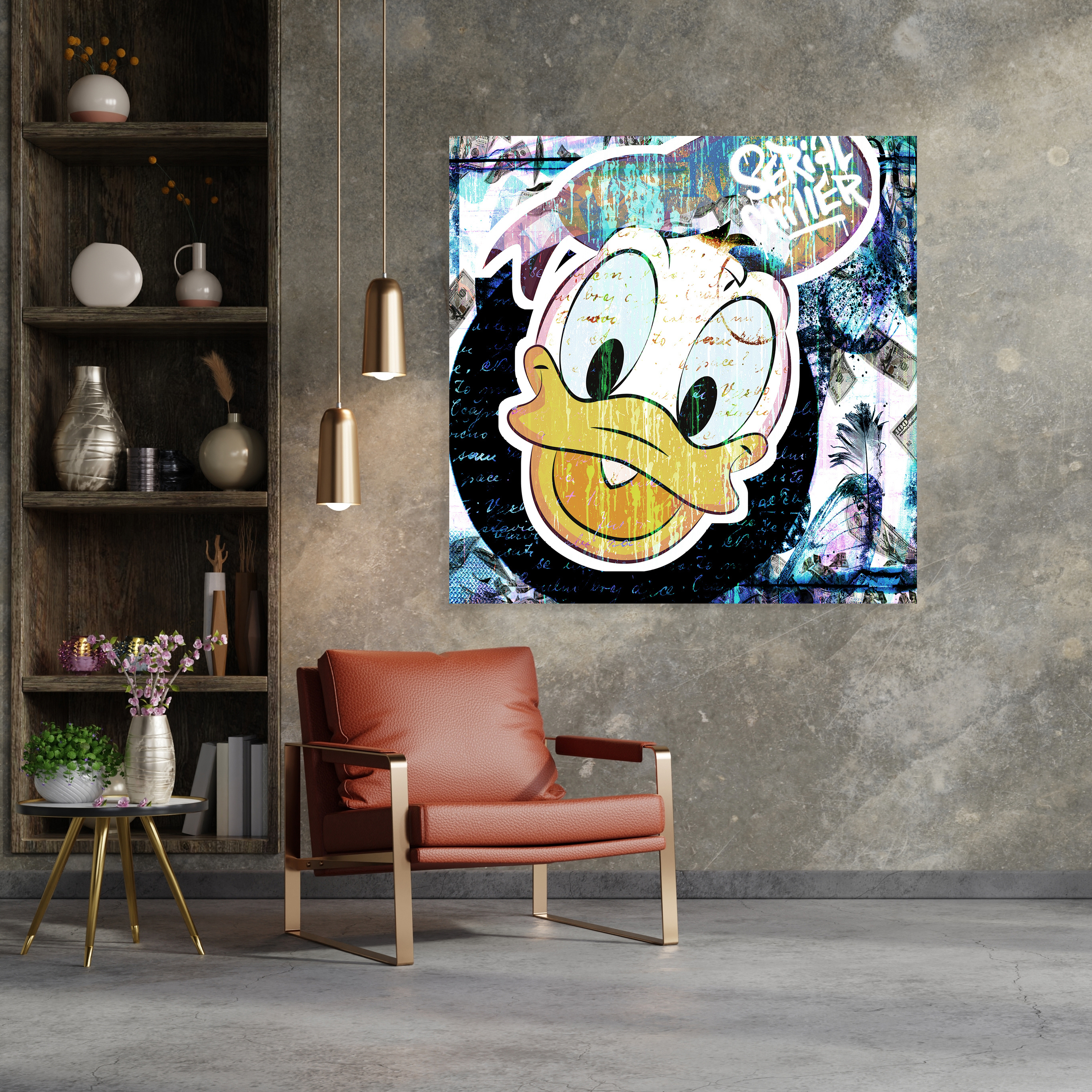 Acrylglasbild Graffiti