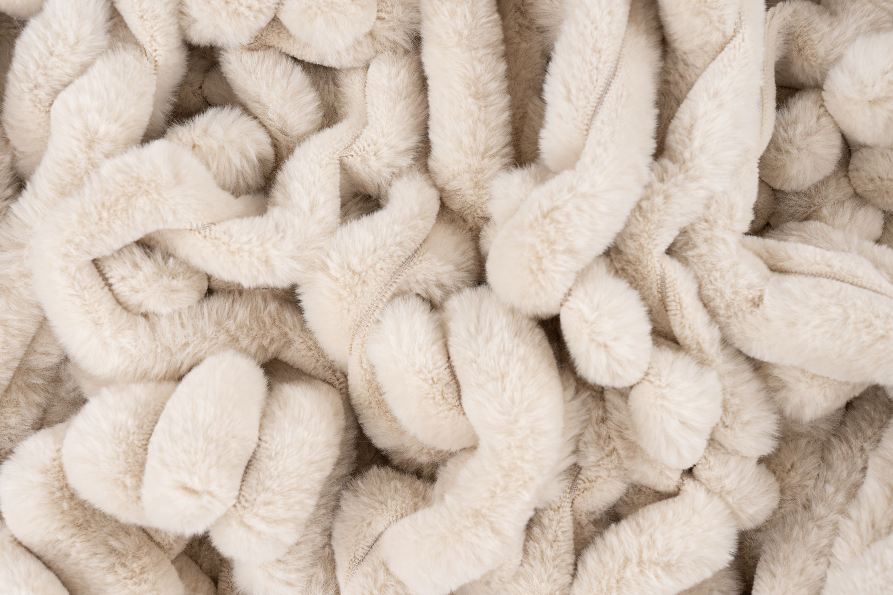 Decke PLUSH beige