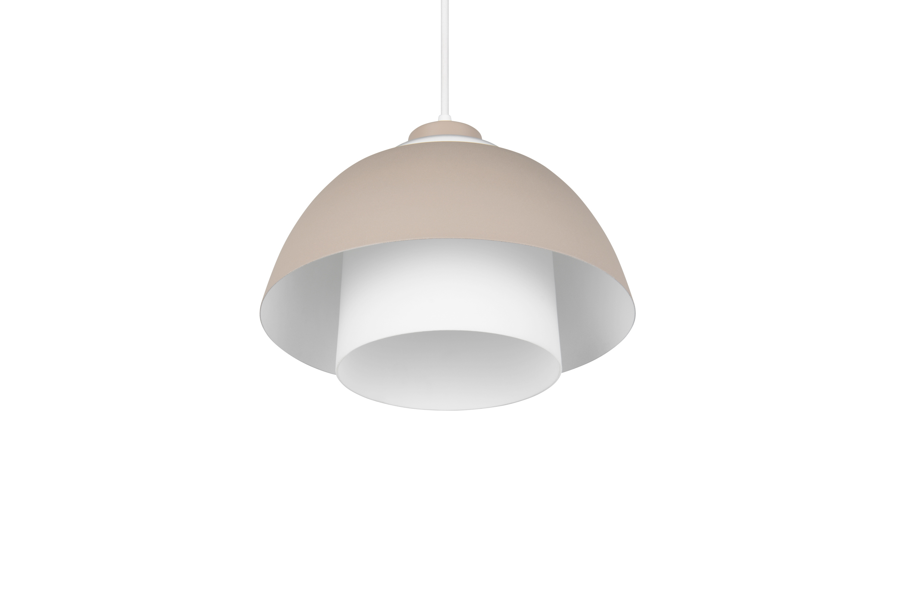 Pendelleuchte TILOS beige