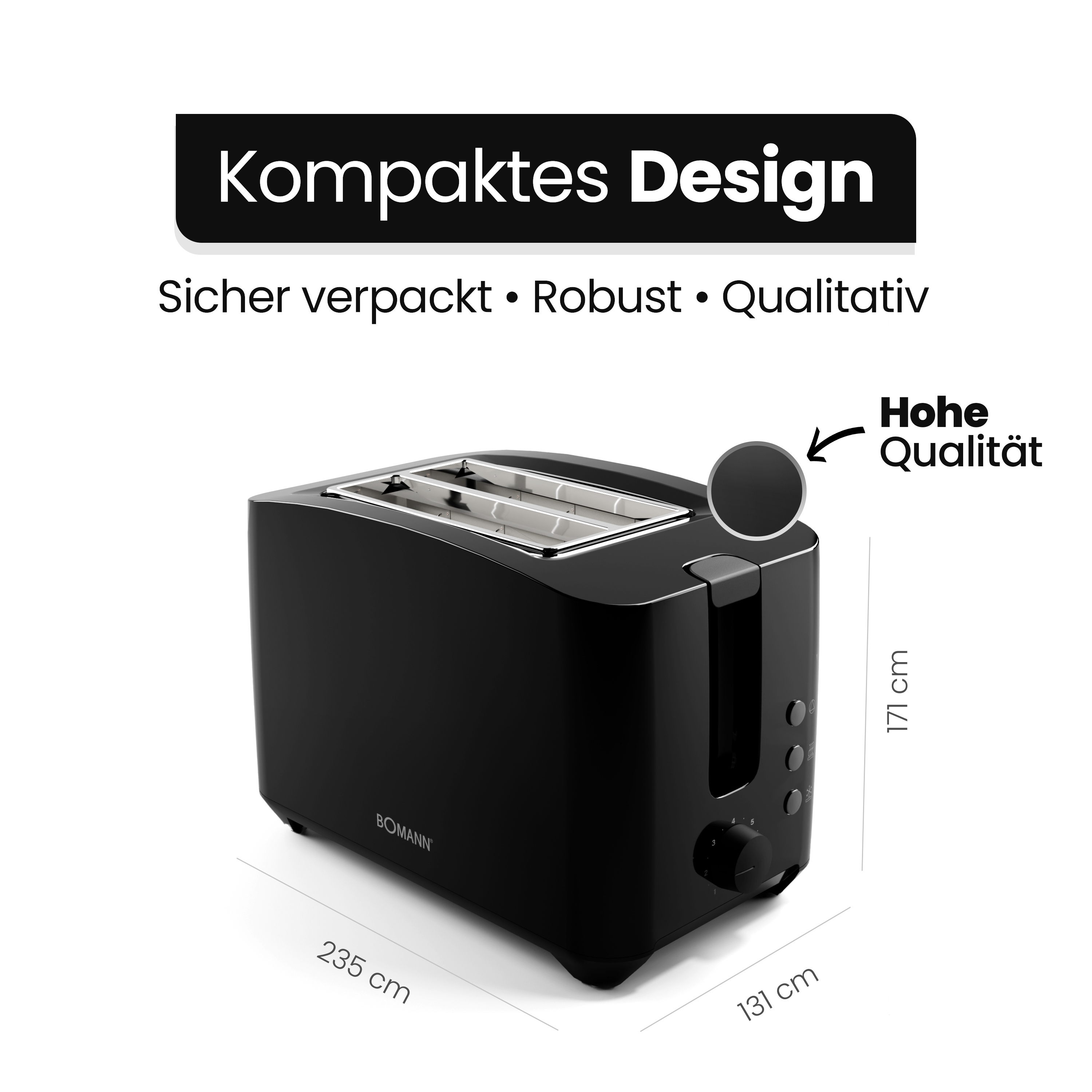 Toaster BLACK