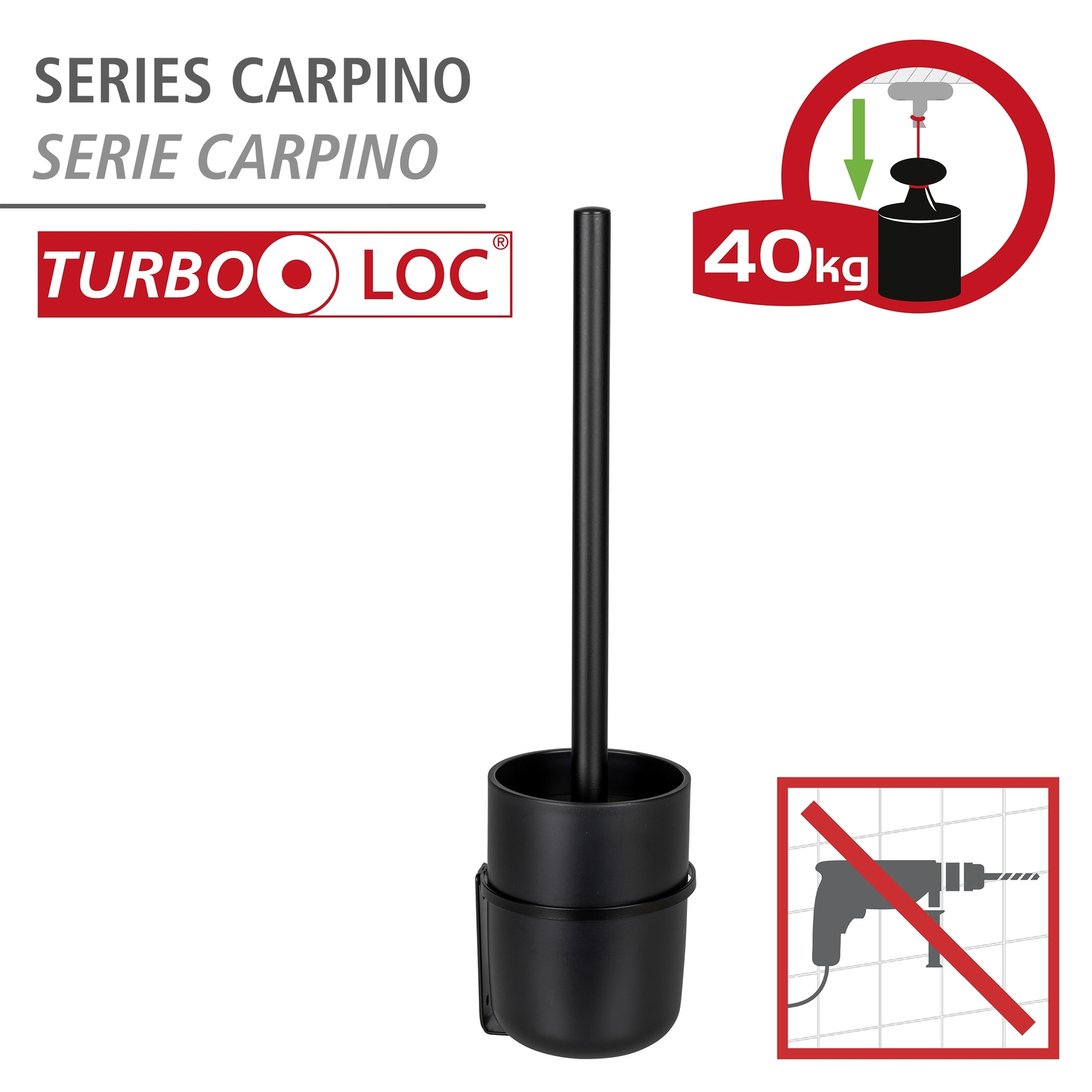 WC-Garnitur TURBO-LOC® CARPINO