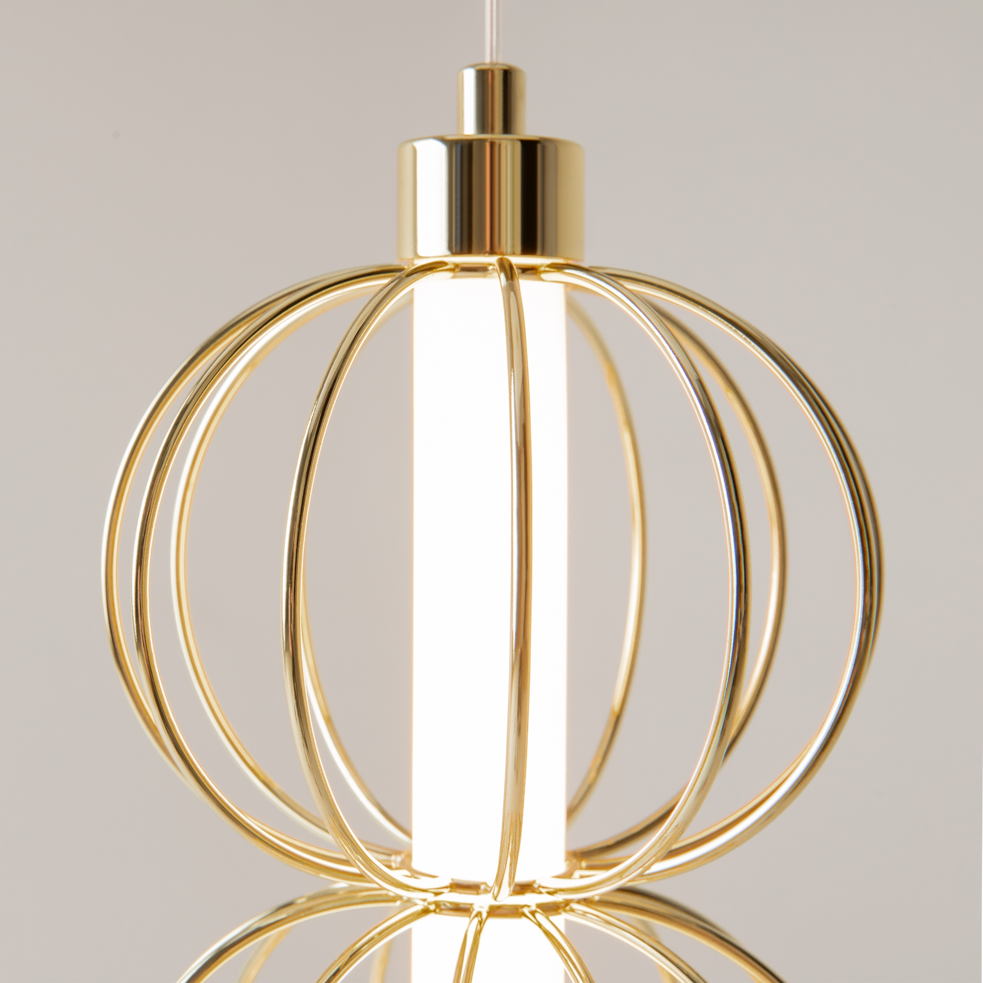 Pendelleuchte GOLDEN CAGE