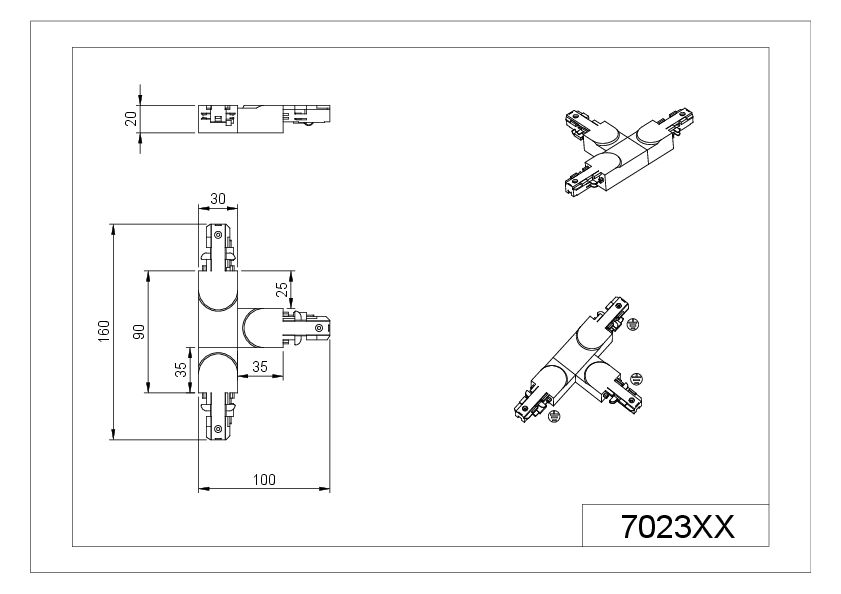 T-Verbinder DUOLINE
