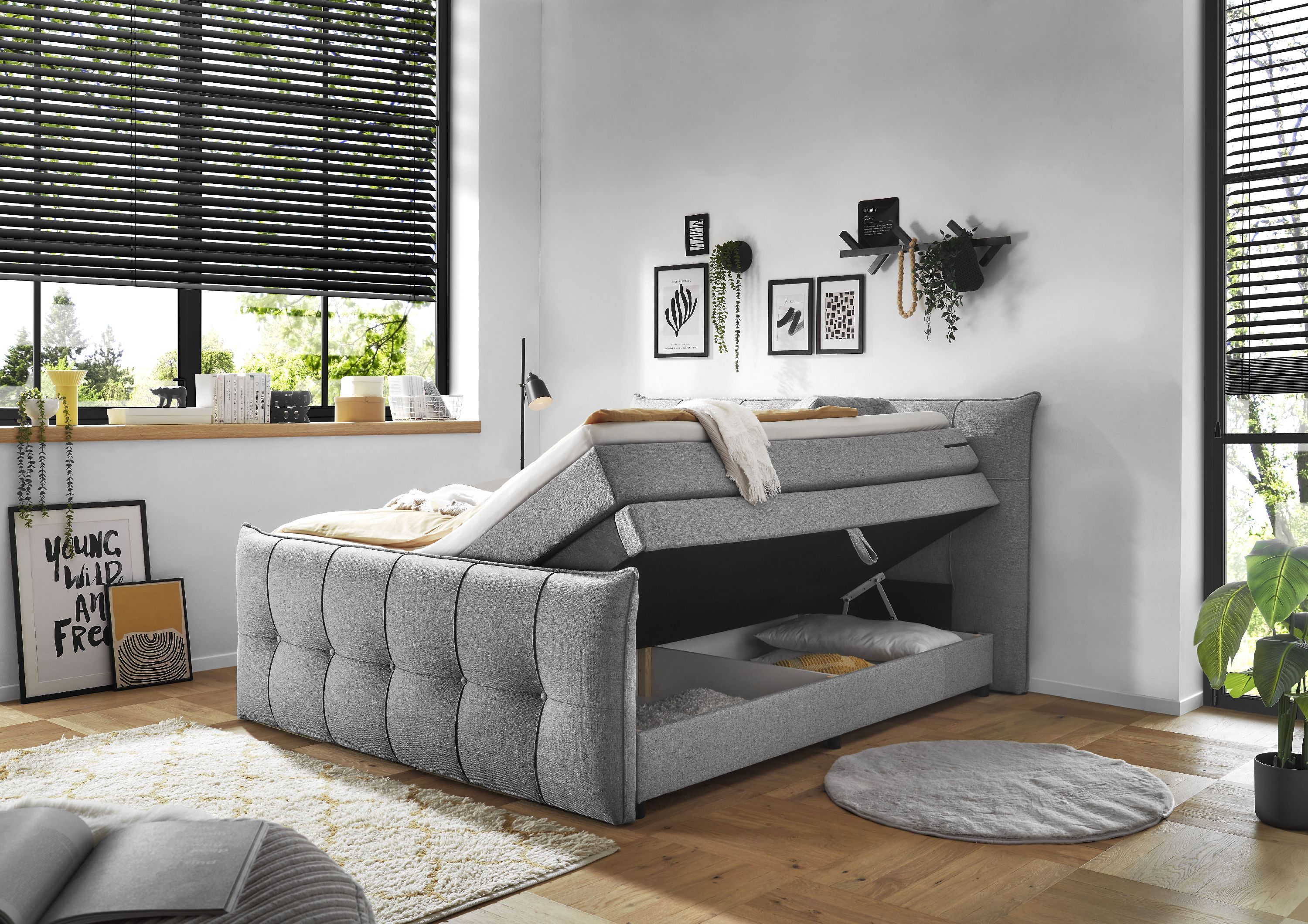 Boxspringbett HARPER ELMIRA
