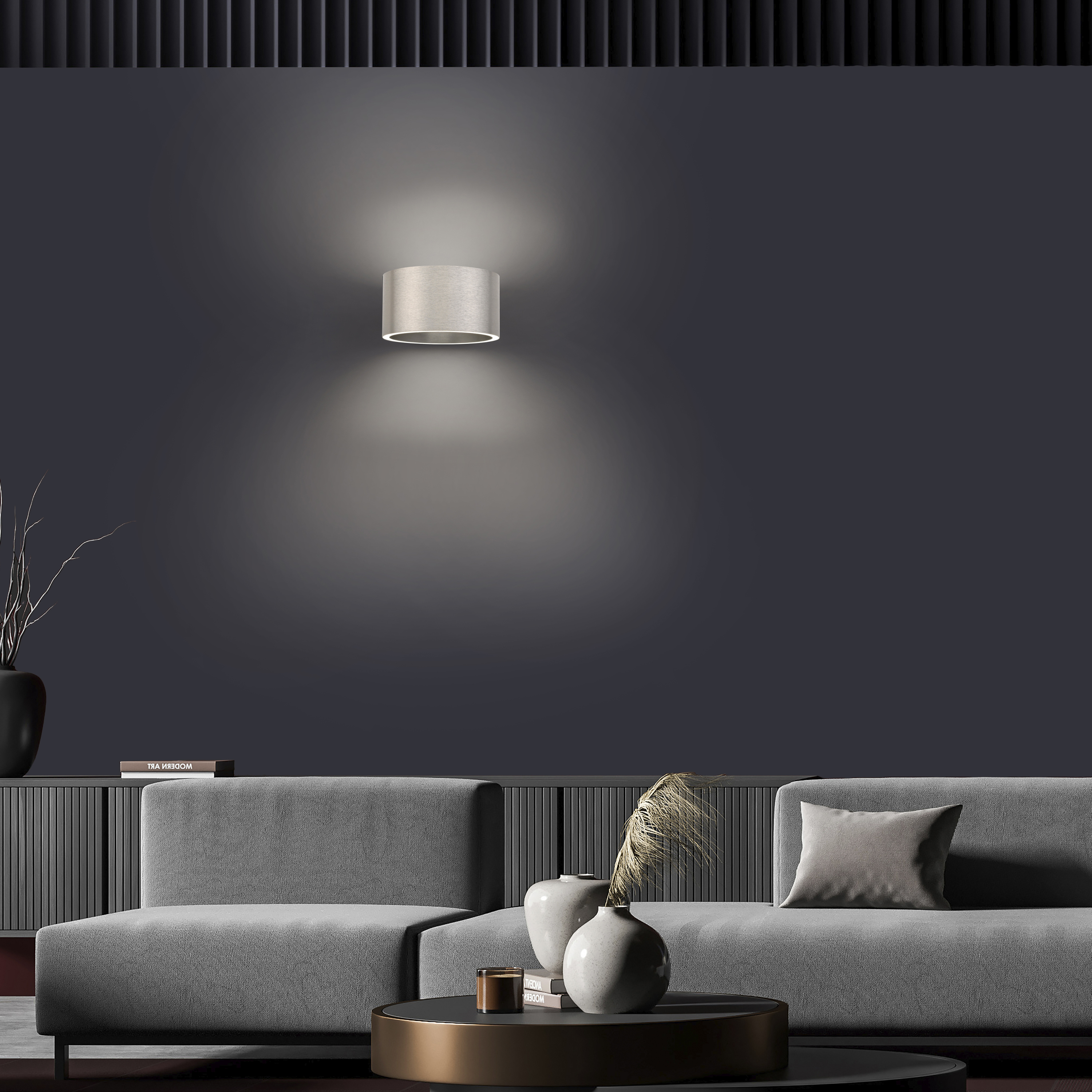 Wandleuchte PURE AKKU CLIPSE
