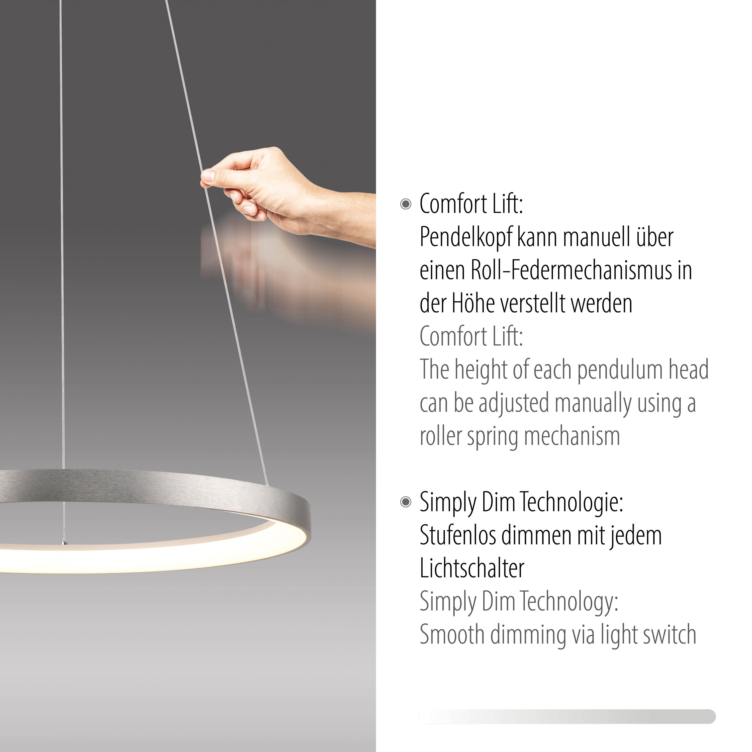 Pendelleuchte HOOP LED