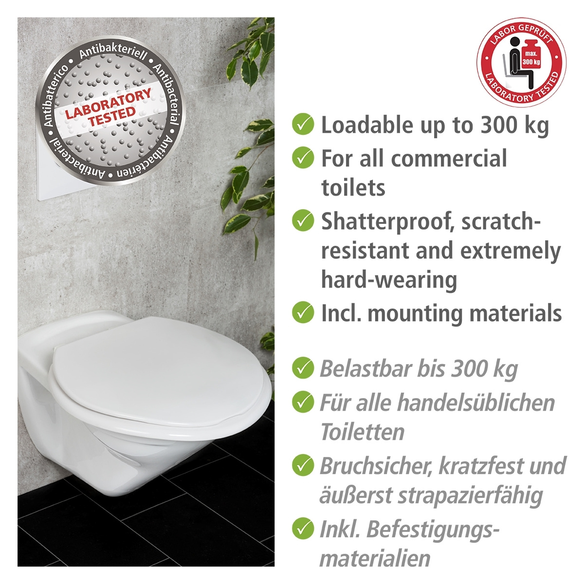 WC-Sitz XXL TORINO