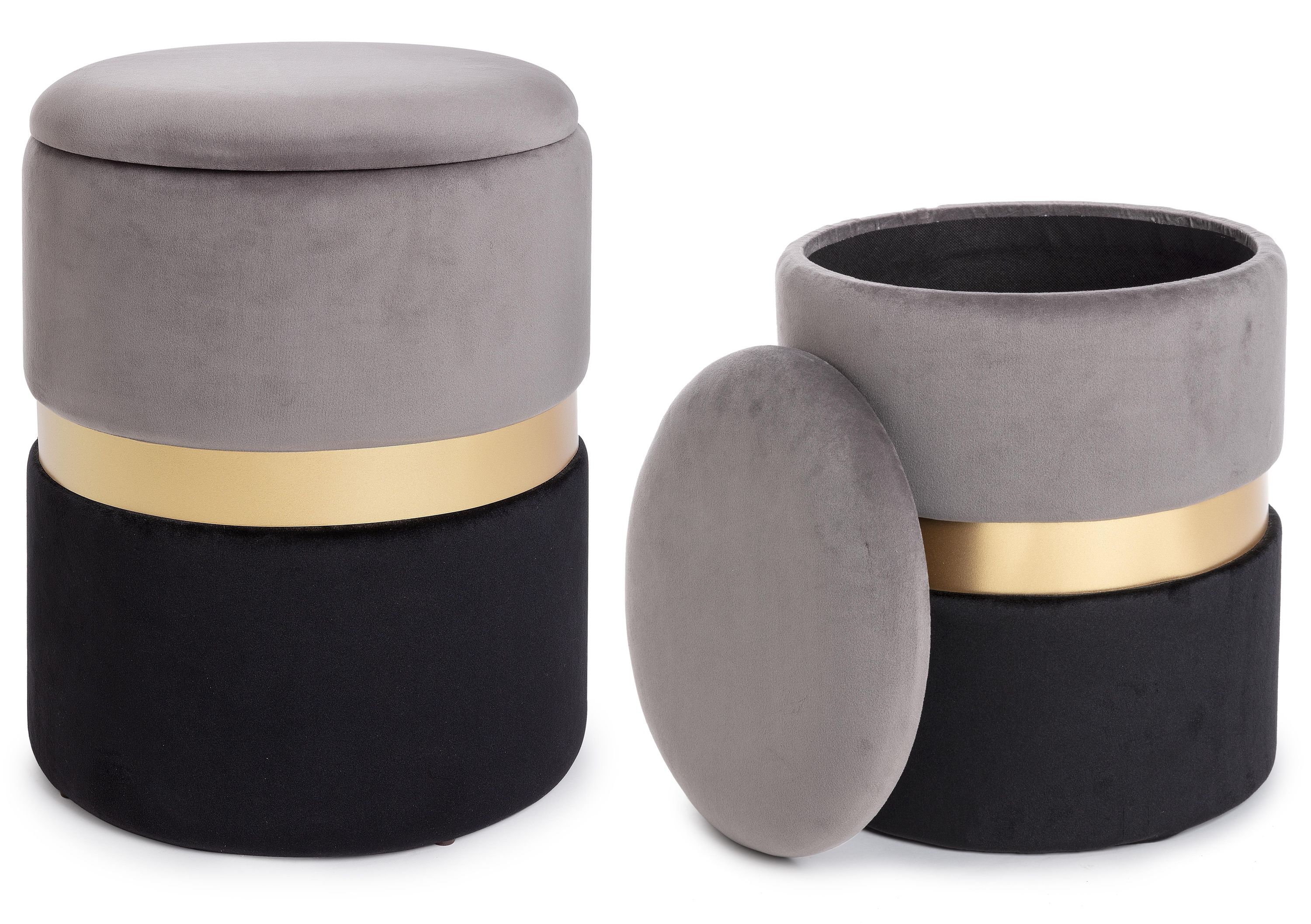 Hocker POLINA 2er Set