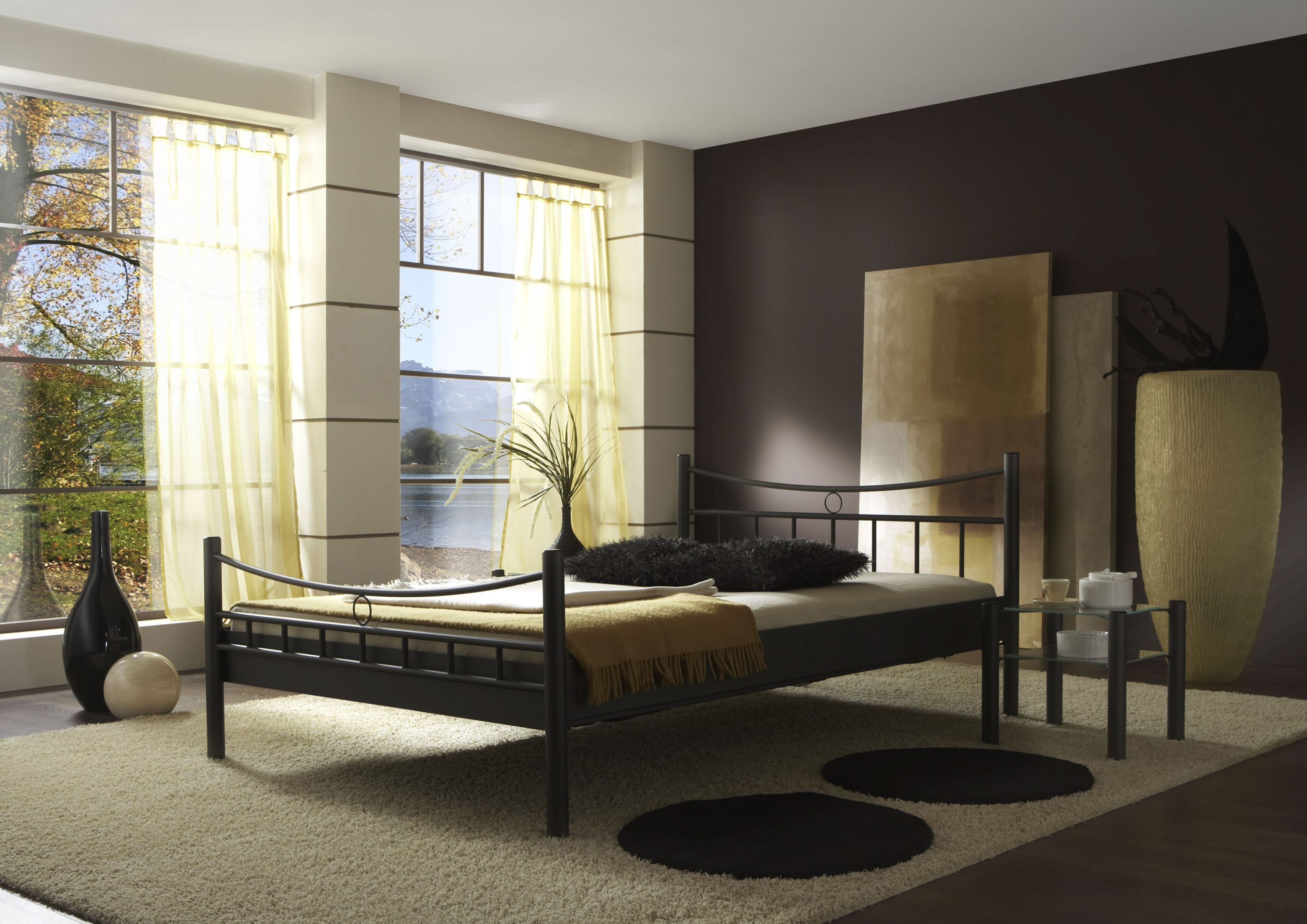 Metallbett Saturn