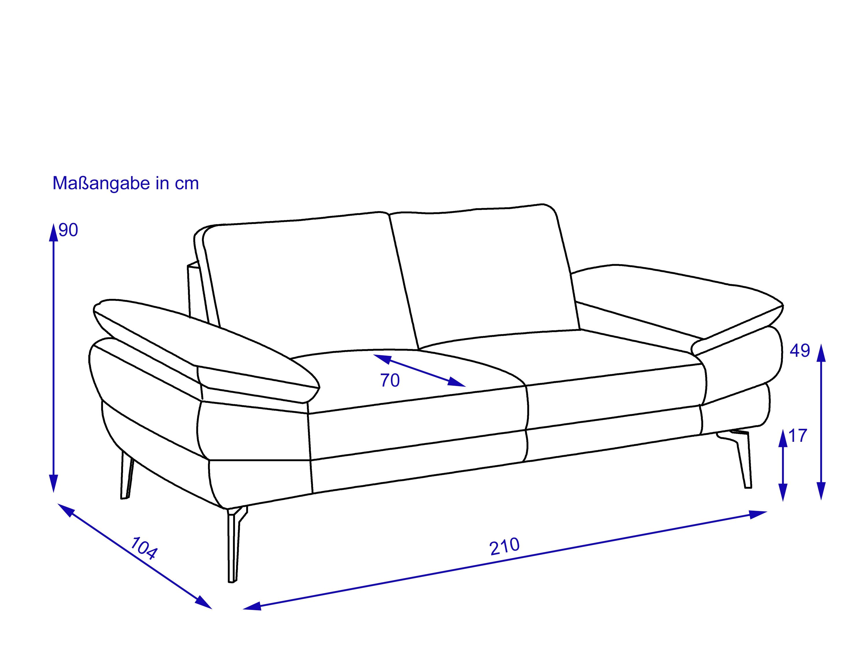 Sofa 2,5 Sitzer MONDO CIVITA