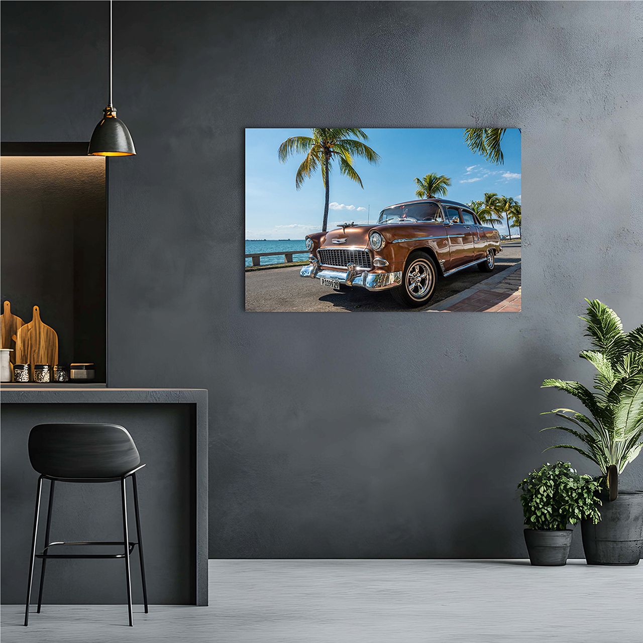 Leinwandbild OLDTIMER KUBA