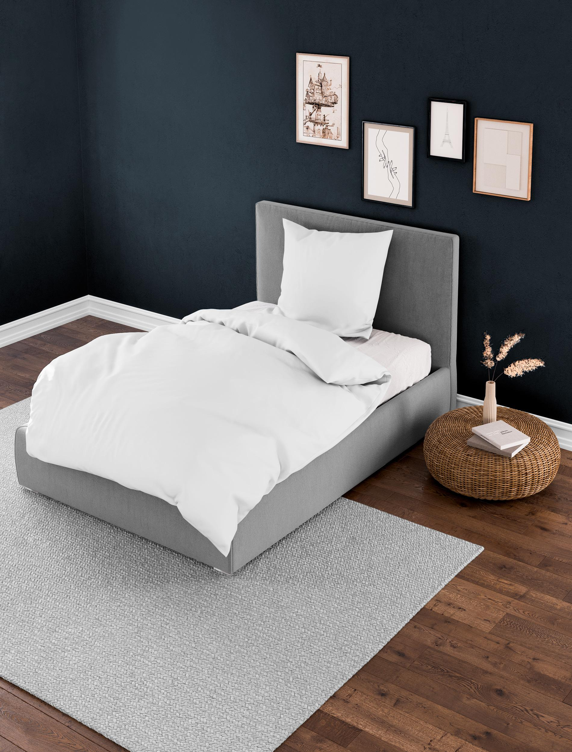 Bettwäsche Mako-Satin white