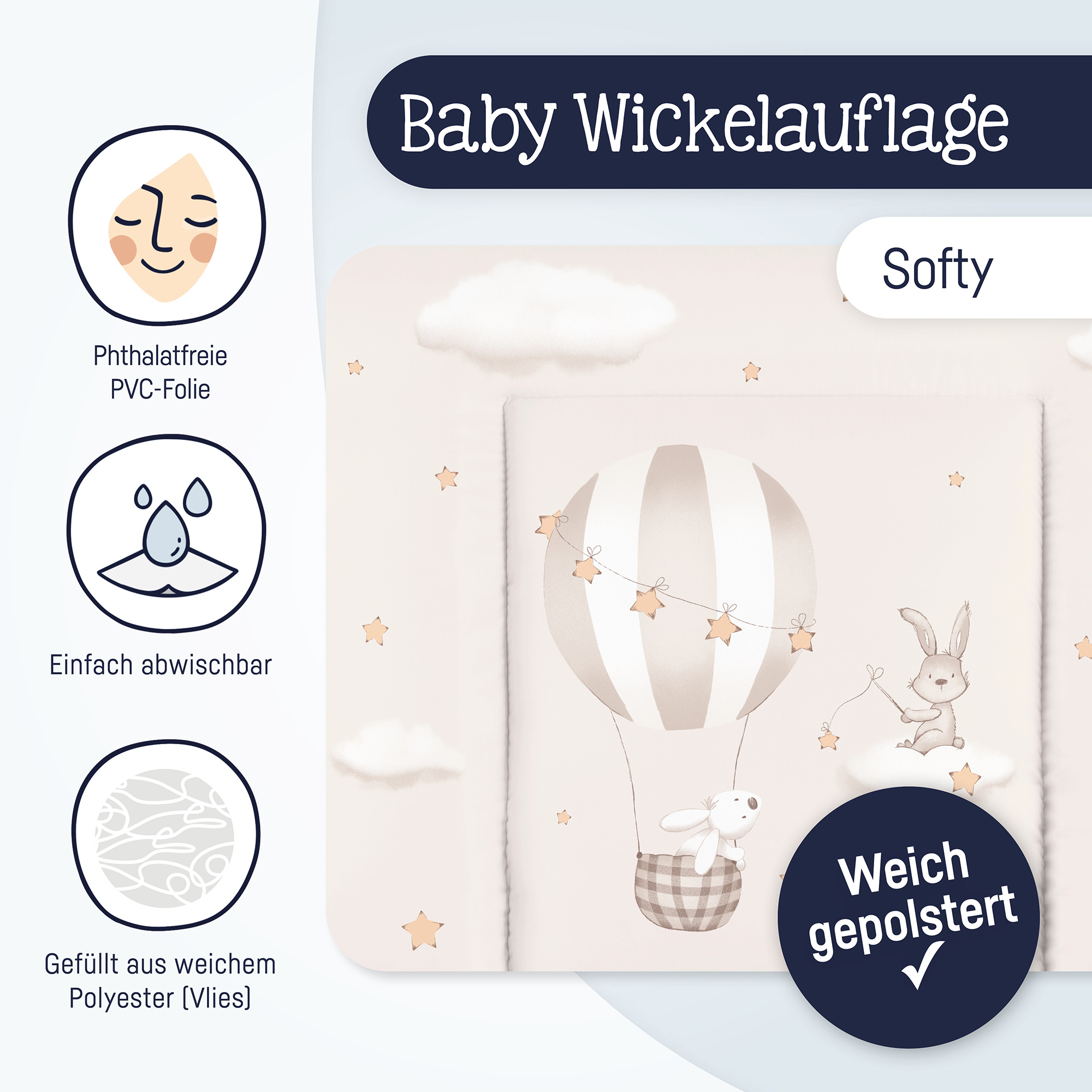 Wickelauflage ZÖLLNER Softy