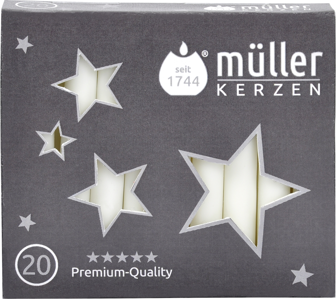 Baumkerzen-Set CHRISTMAS