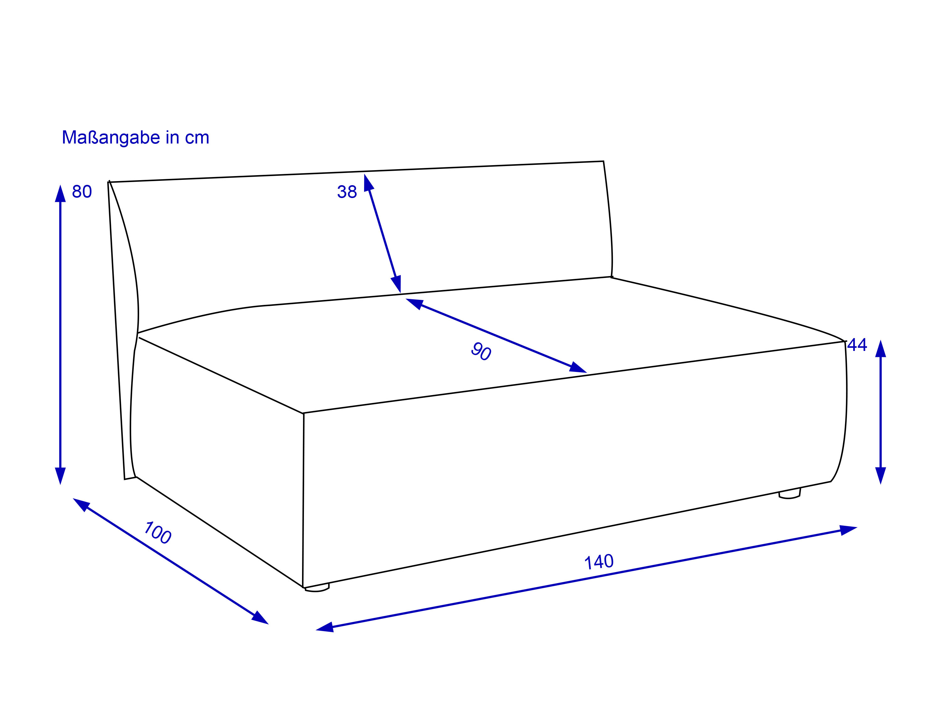 Sofaelement ZEFERINO VASTO