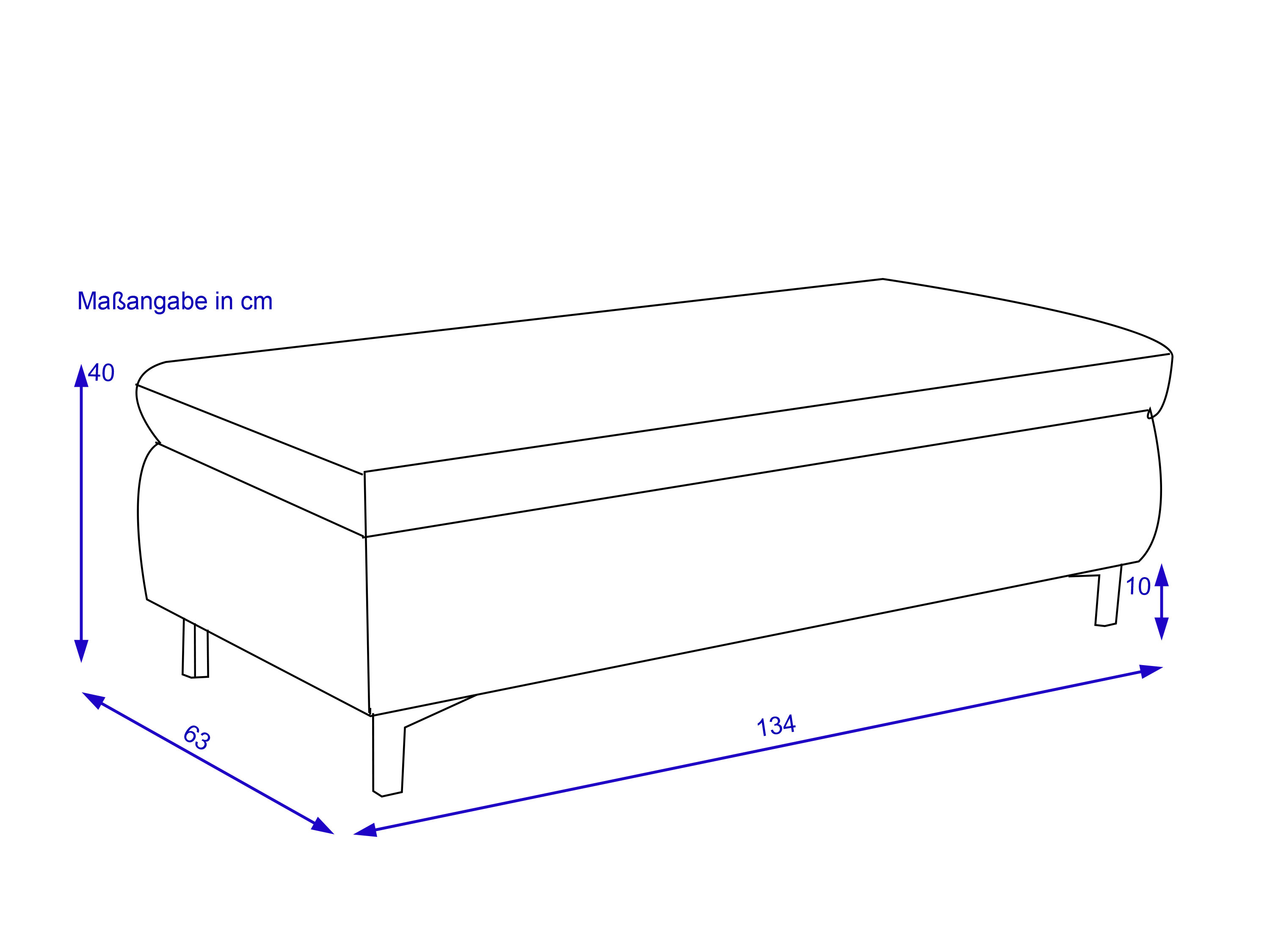 Hocker SYSTEMPOLSTER MOLLIE