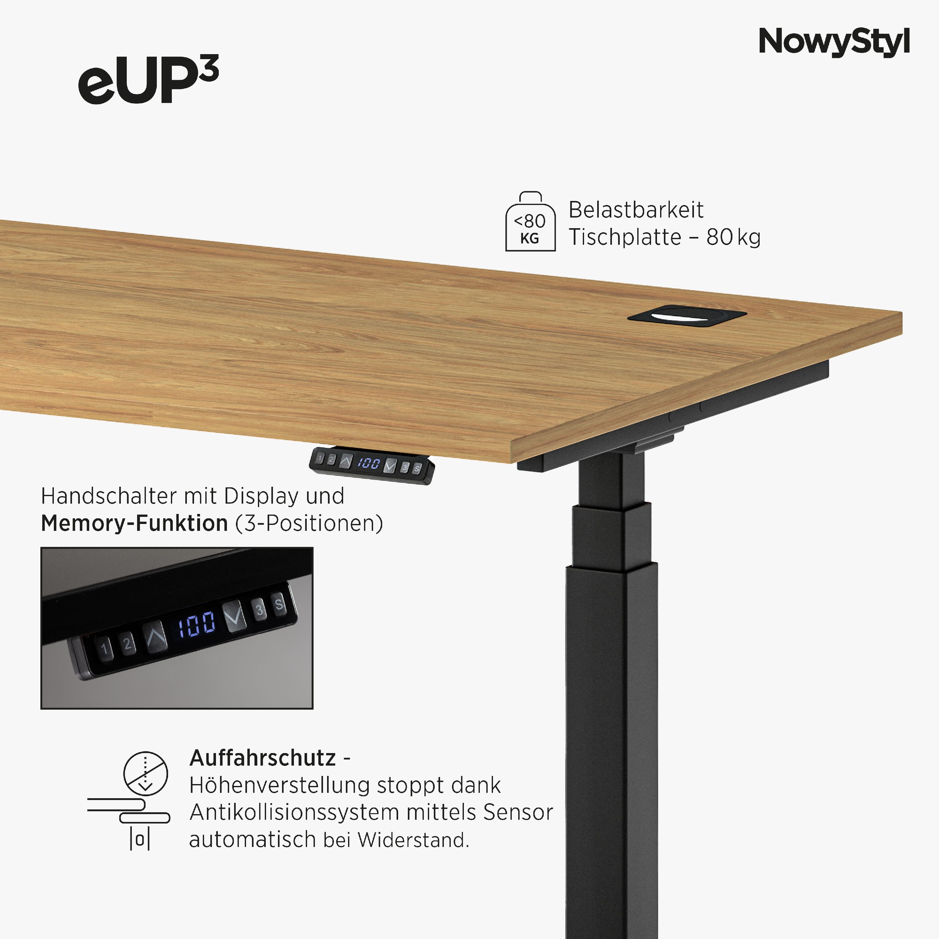 Elektroschreibtisch eUP